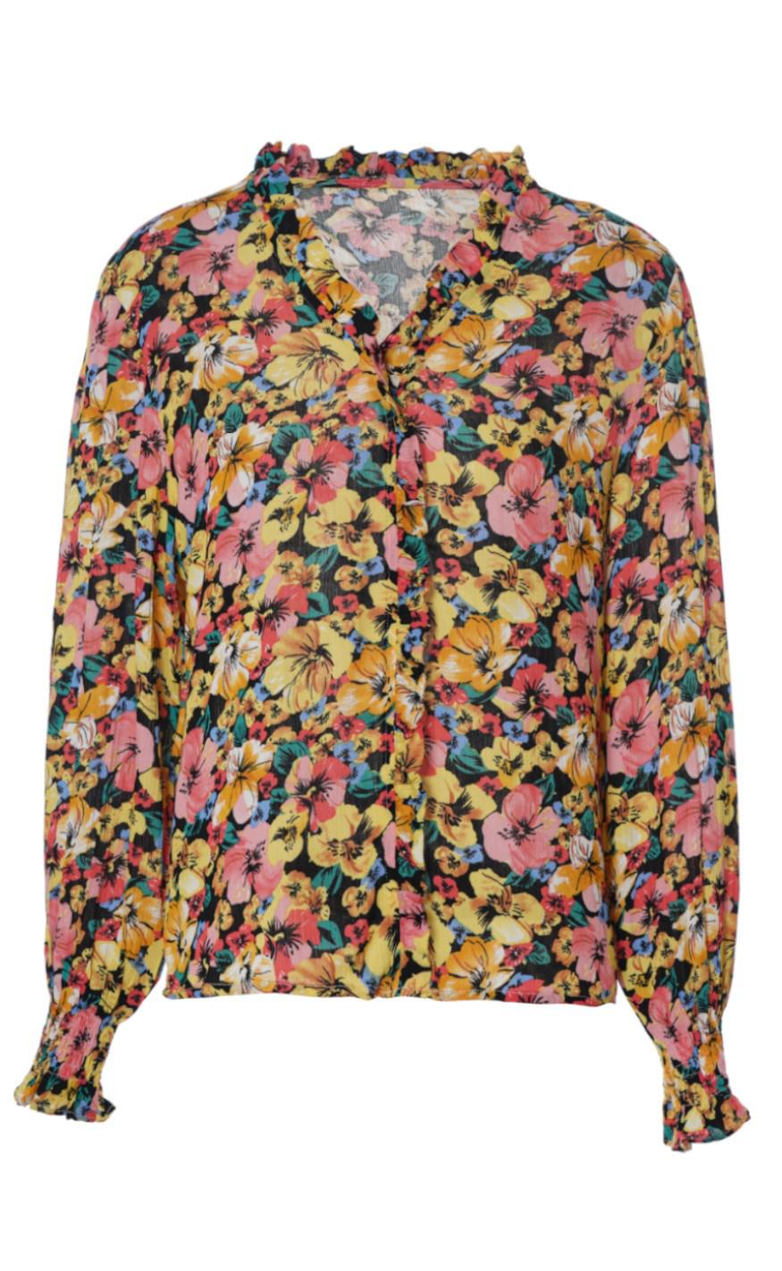 INA Copenhagen Bluse - Mali - Flower Garden