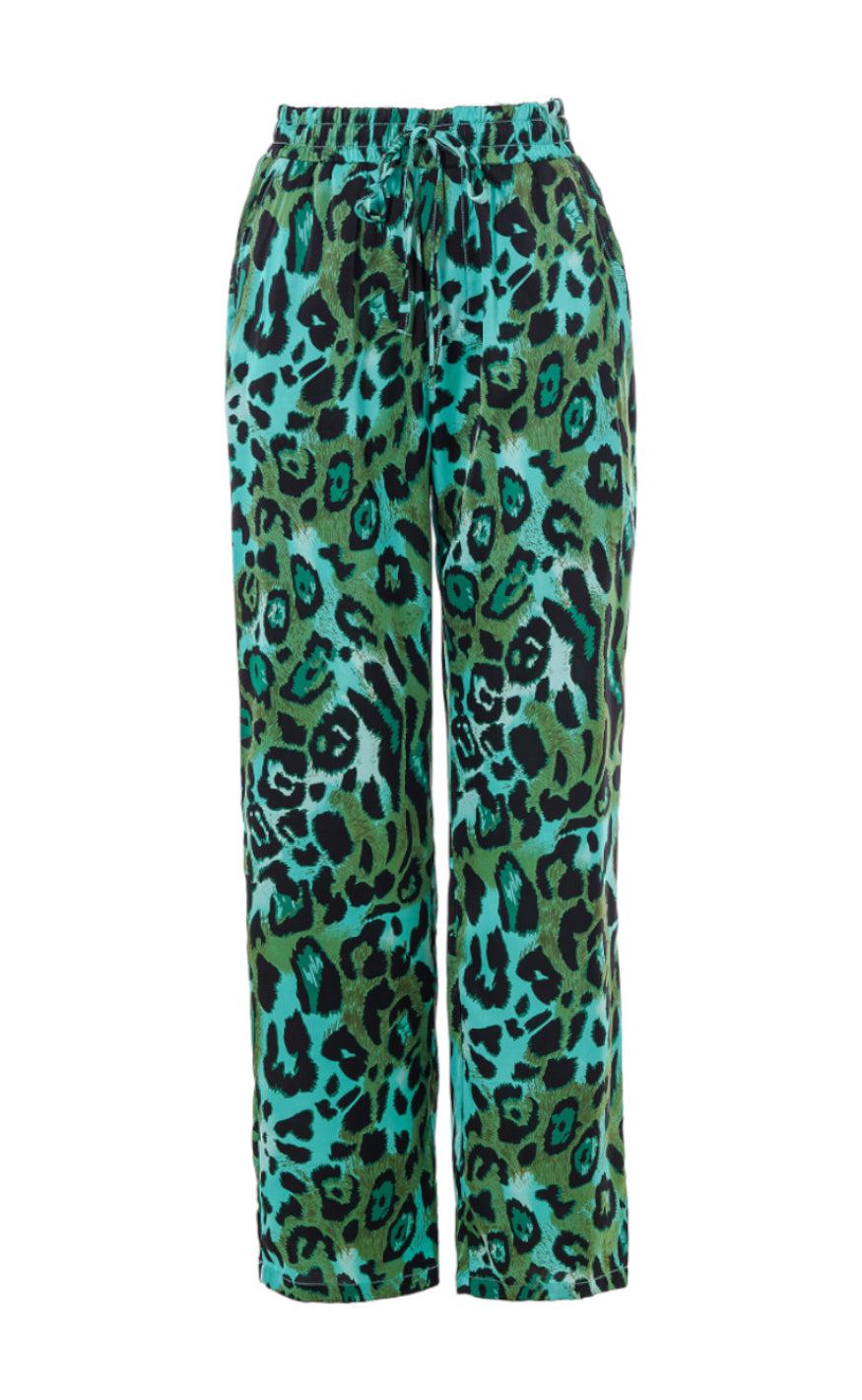 INA Copenhagen Bukser - Ida - Green Leo