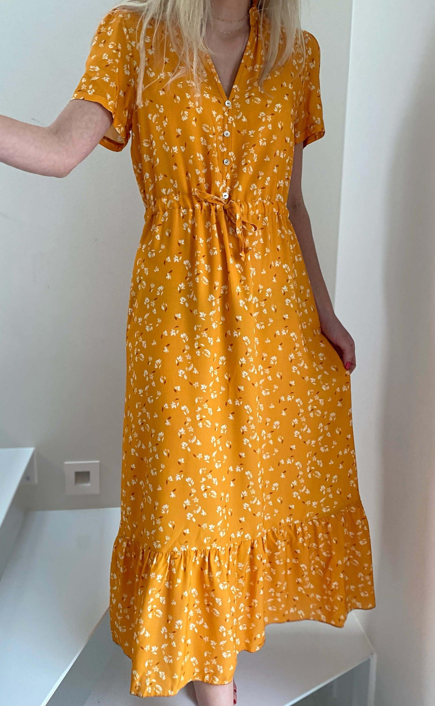 INA Copenhagen Kjole - Abi - Golden Flower