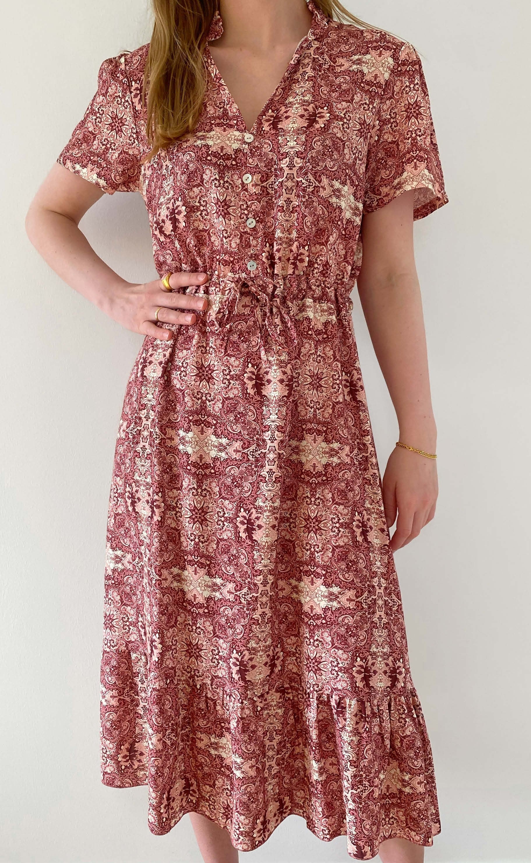 INA Copenhagen Kjole - Abi - Red Mix