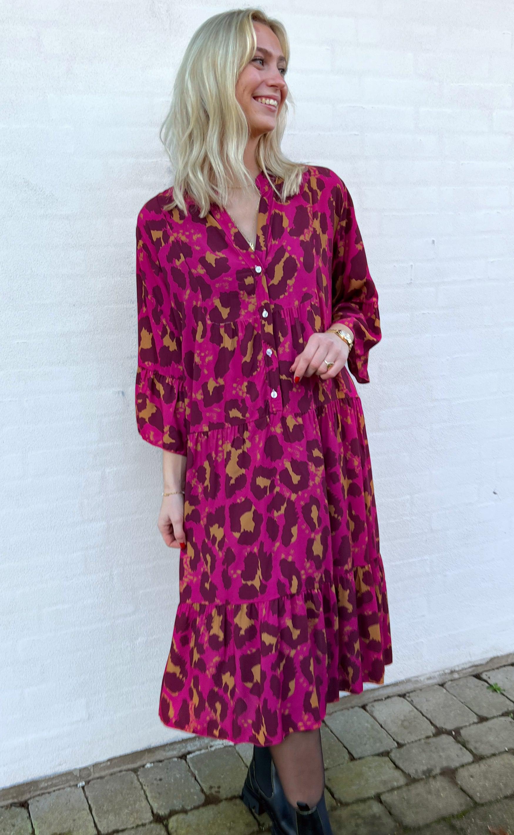 INA Copenhagen Kjole - Alva - Pink Leo