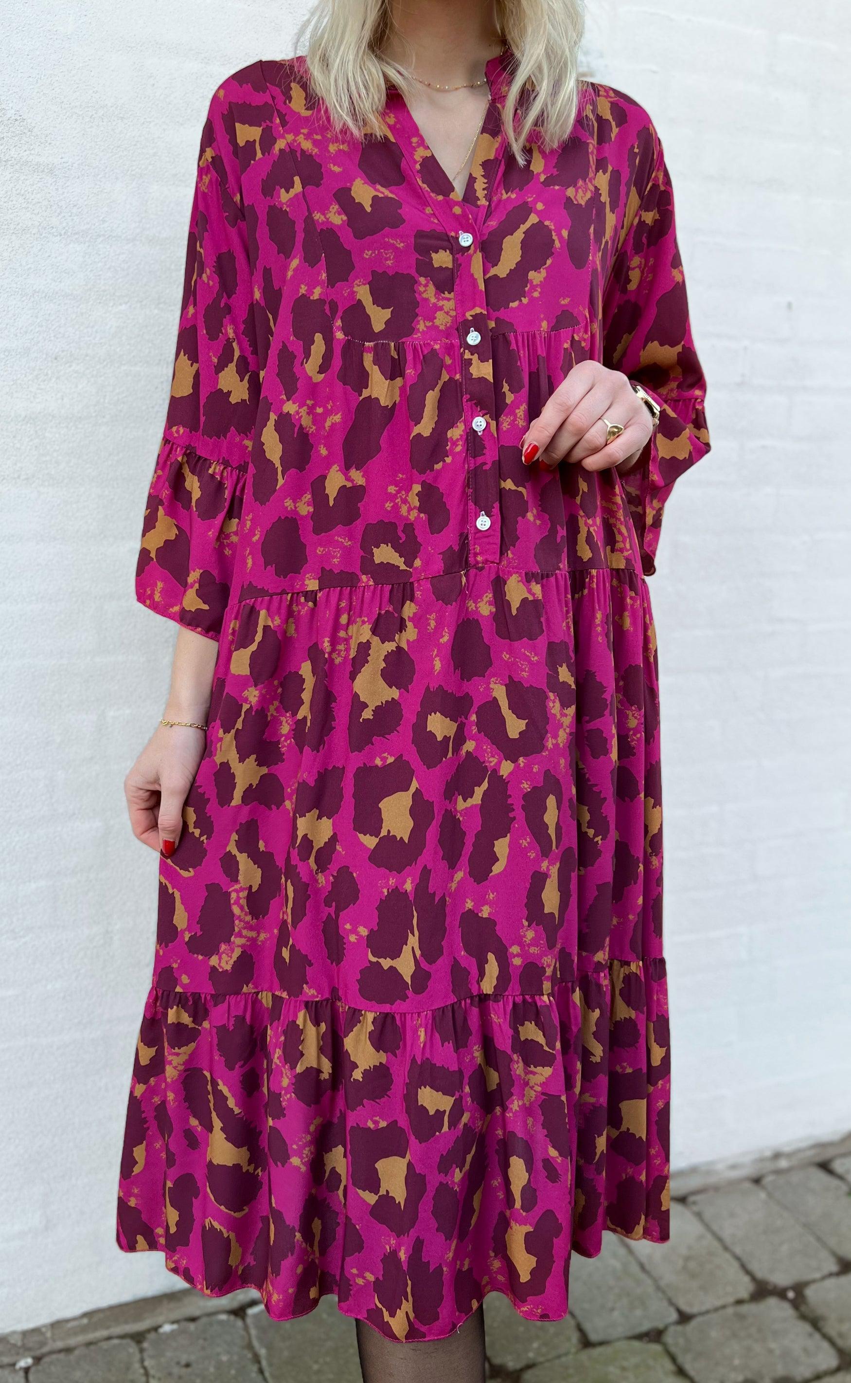 INA Copenhagen Kjole - Alva - Pink Leo