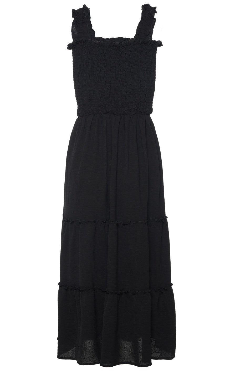 INA Copenhagen Kjole - Amber - Black