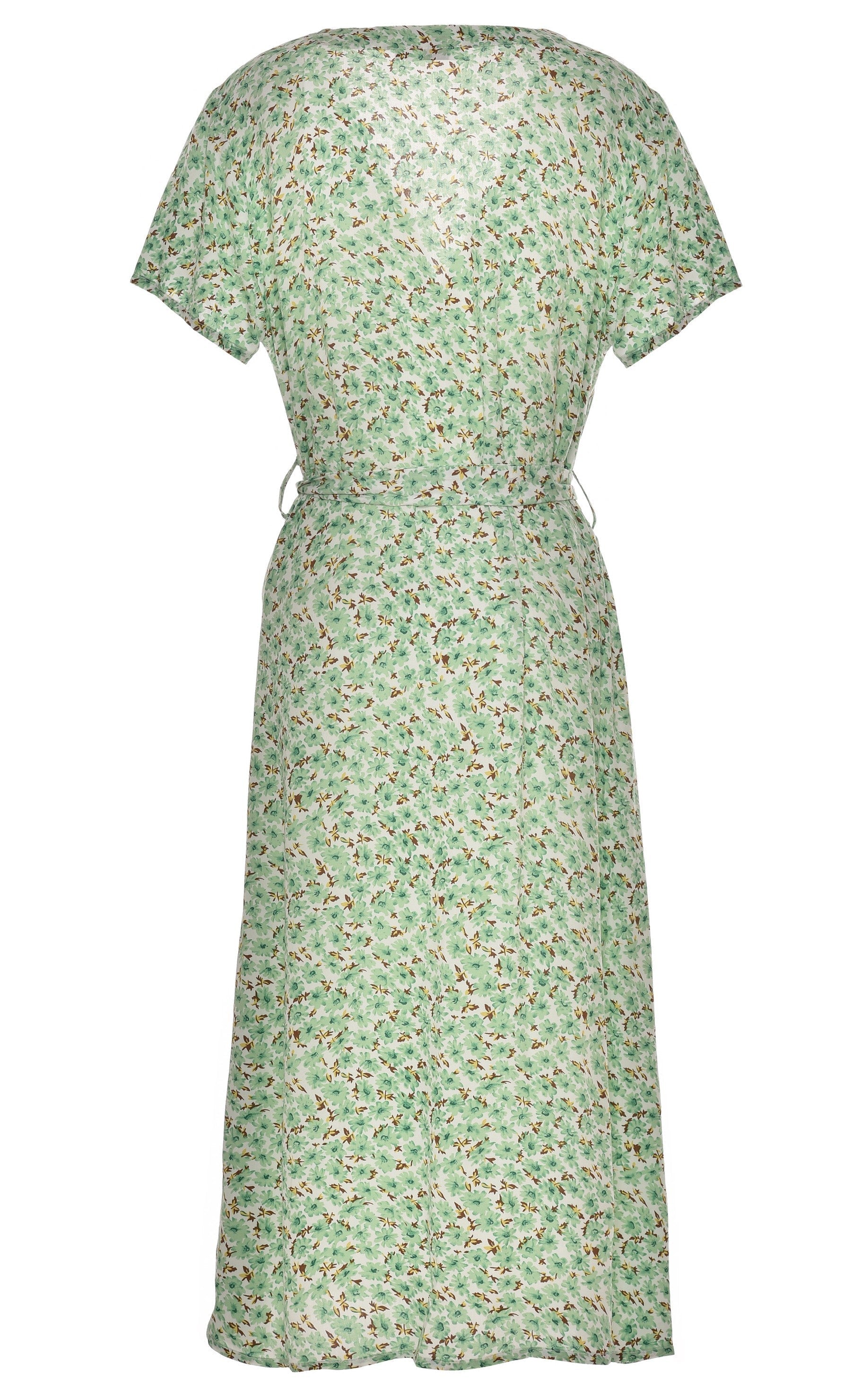 INA Copenhagen Kjole - Astrid - Mint Green Flower