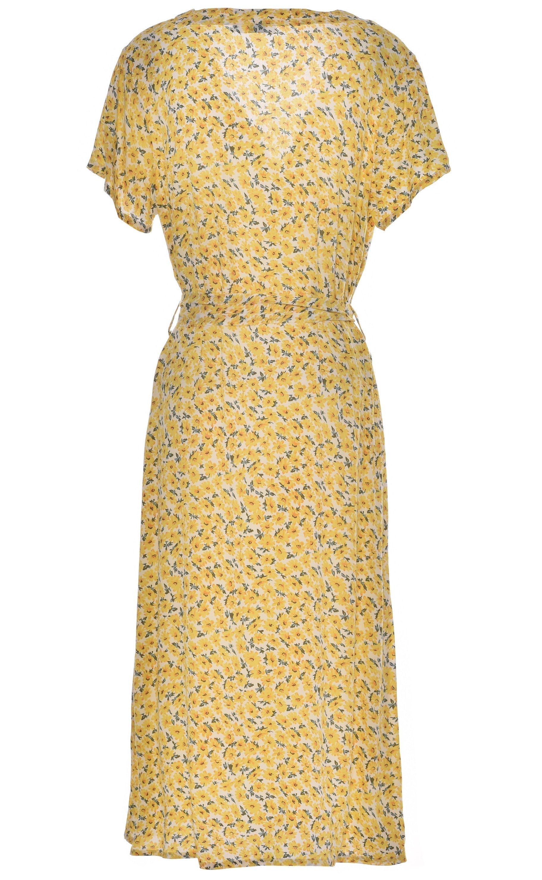 INA Copenhagen Kjole - Astrid - Yellow Flower