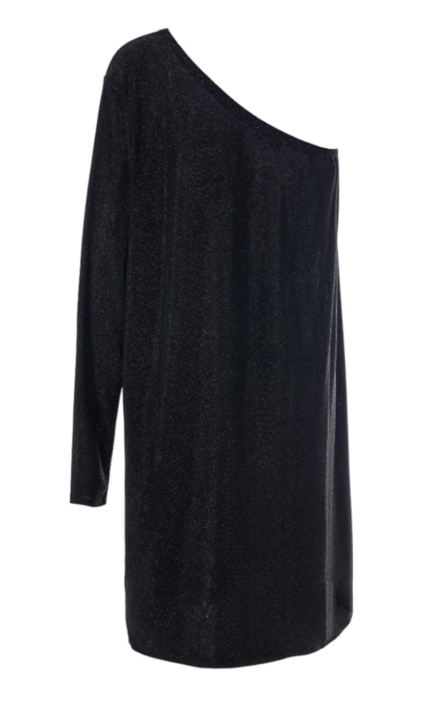 INA Copenhagen Kjole - Aura - Black Glitter