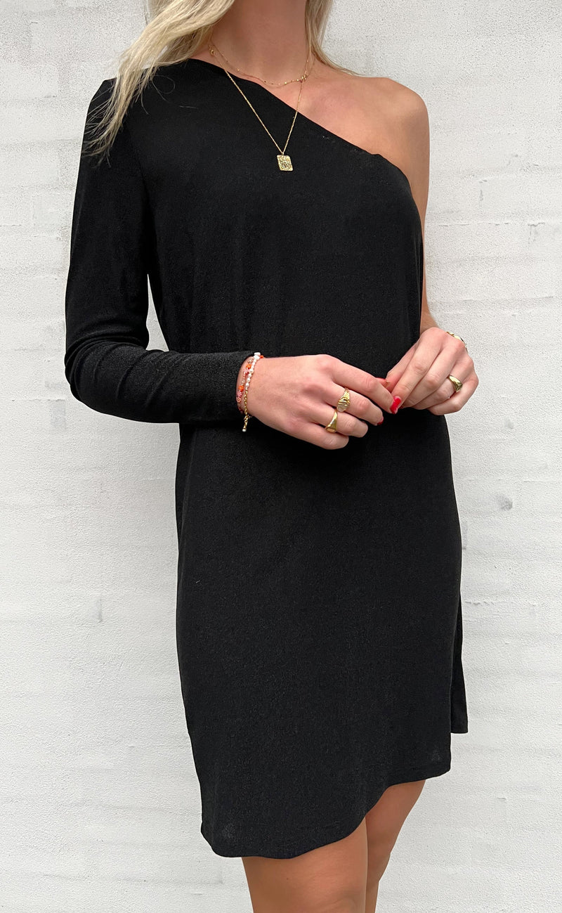 INA Copenhagen Kjole - Aura - Black Glitter