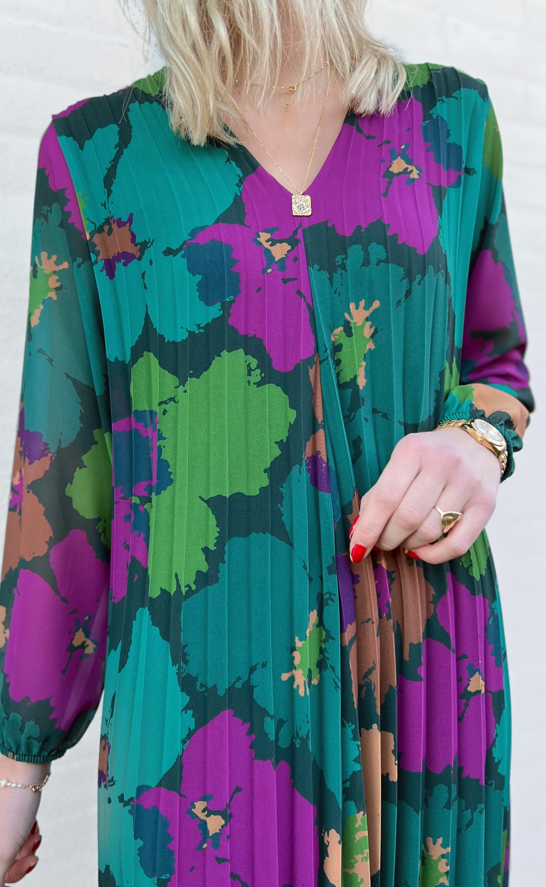 INA Copenhagen Kjole - Aya - Multi Flower
