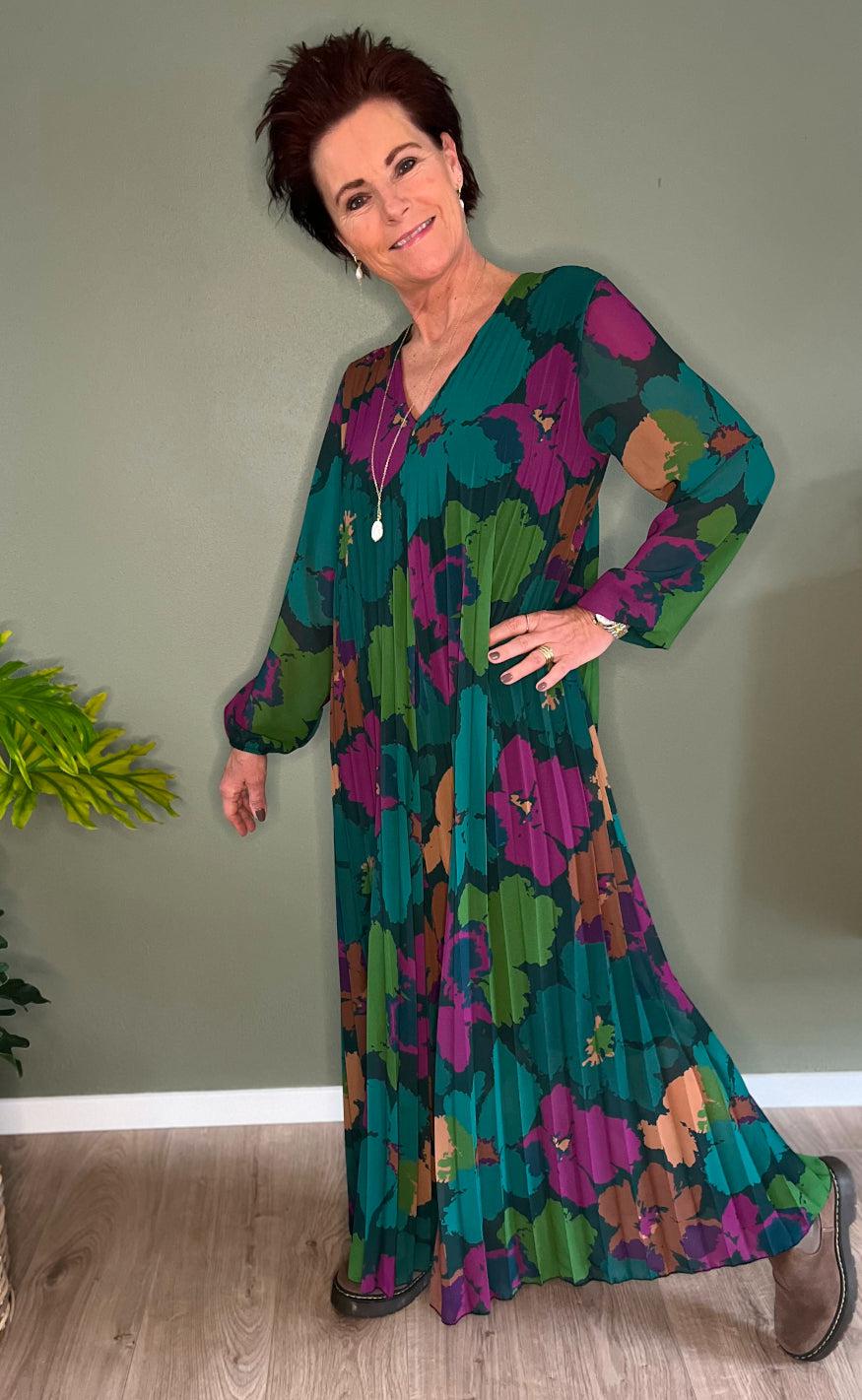 INA Copenhagen Kjole - Aya - Multi Flower