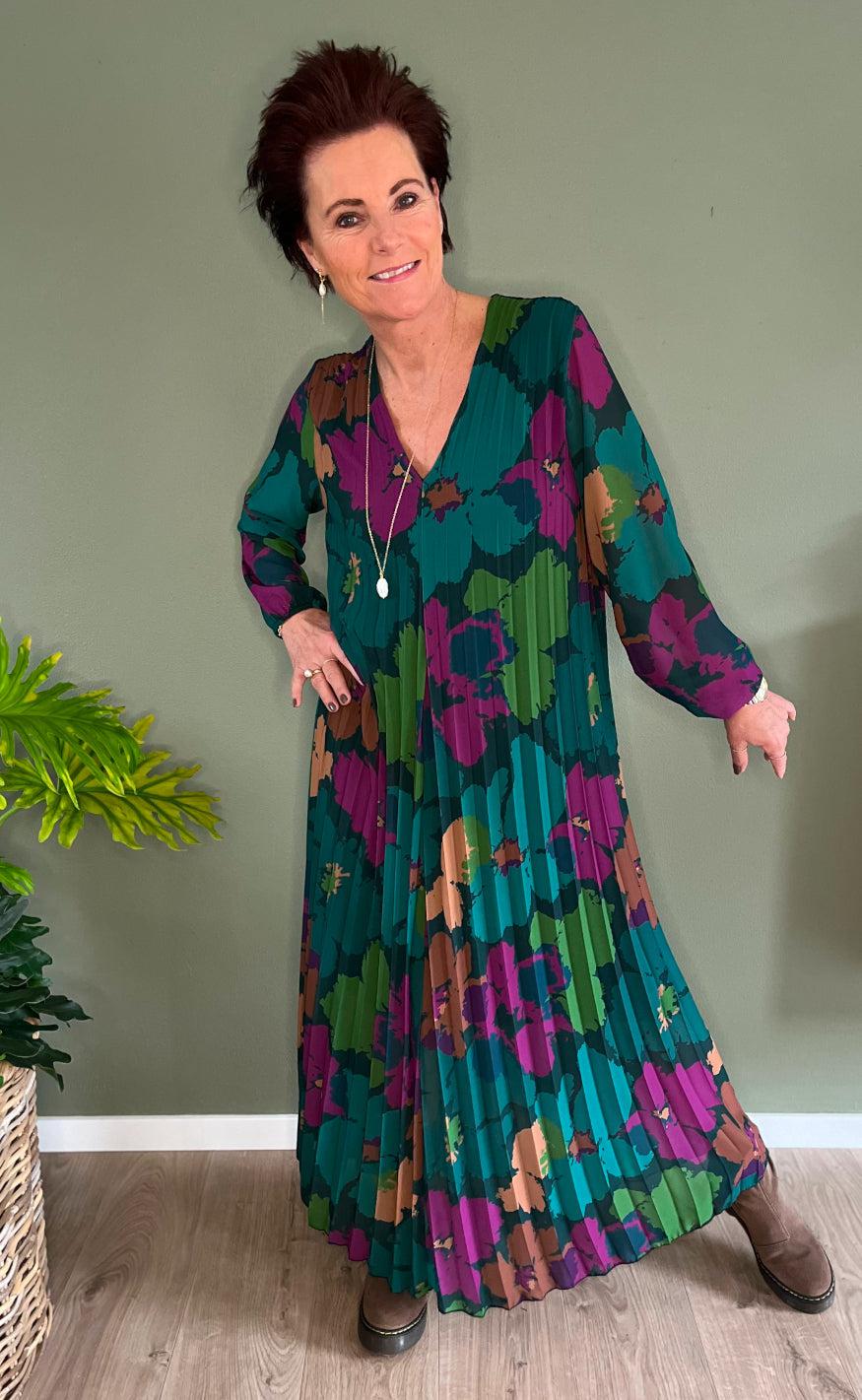 INA Copenhagen Kjole - Aya - Multi Flower