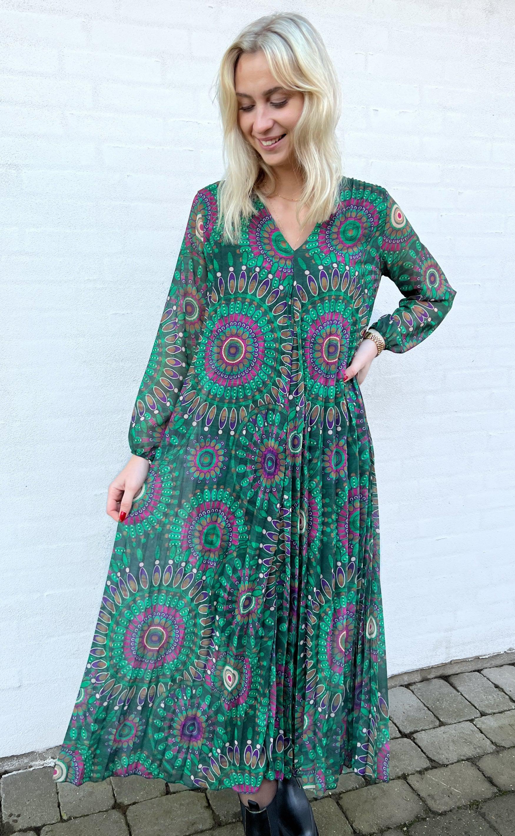 INA Copenhagen Kjole - Aya - Peacock