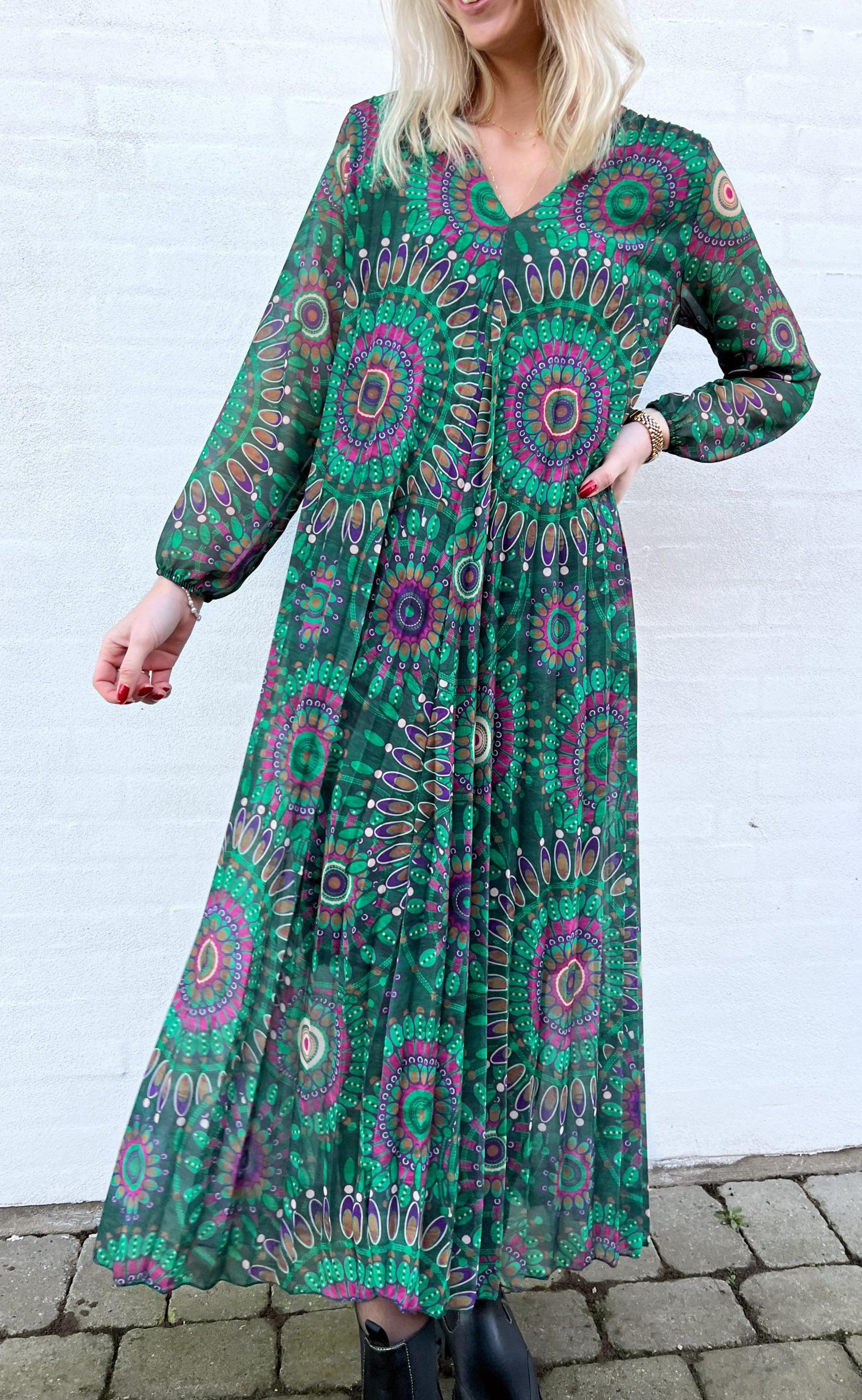 INA Copenhagen Kjole - Aya - Peacock