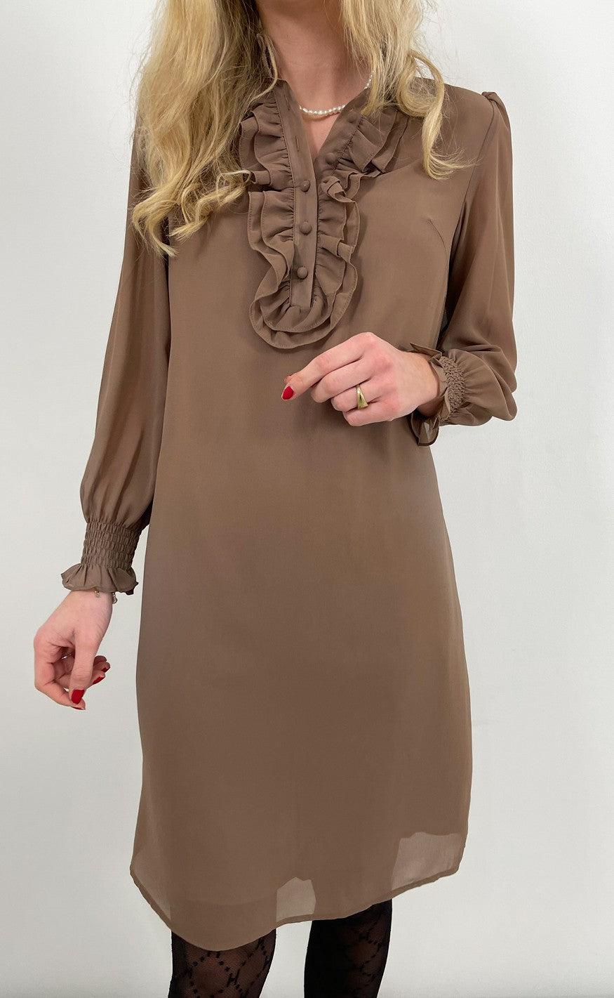 INA Copenhagen Kjole - Cami - Brown