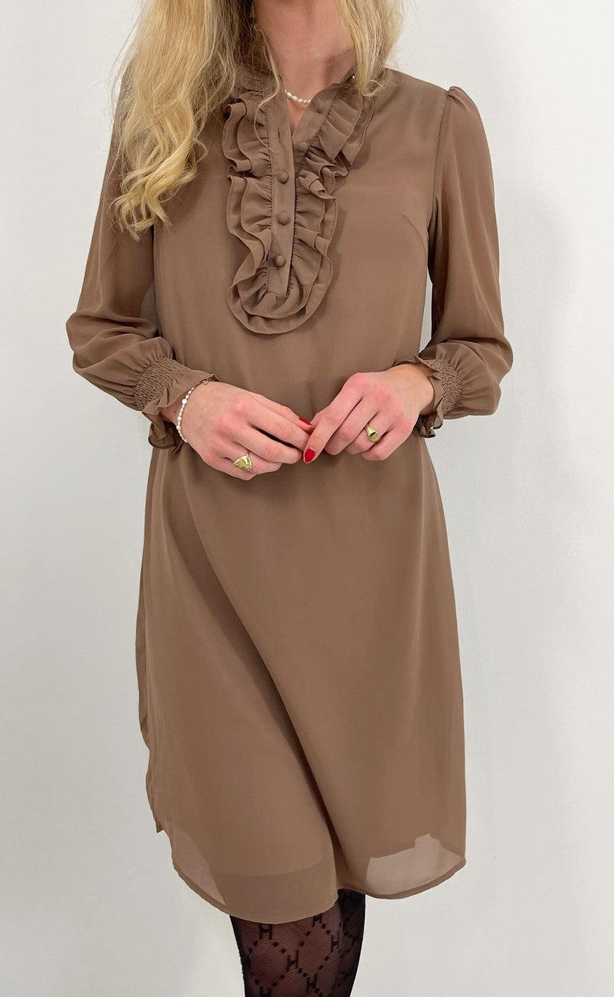 INA Copenhagen Kjole - Cami - Brown