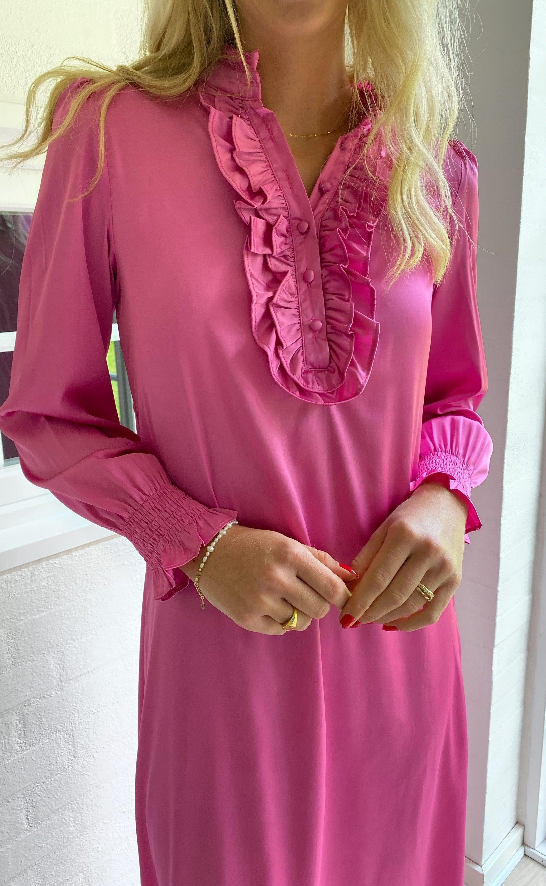 INA Copenhagen Kjole - Cami long - Pink