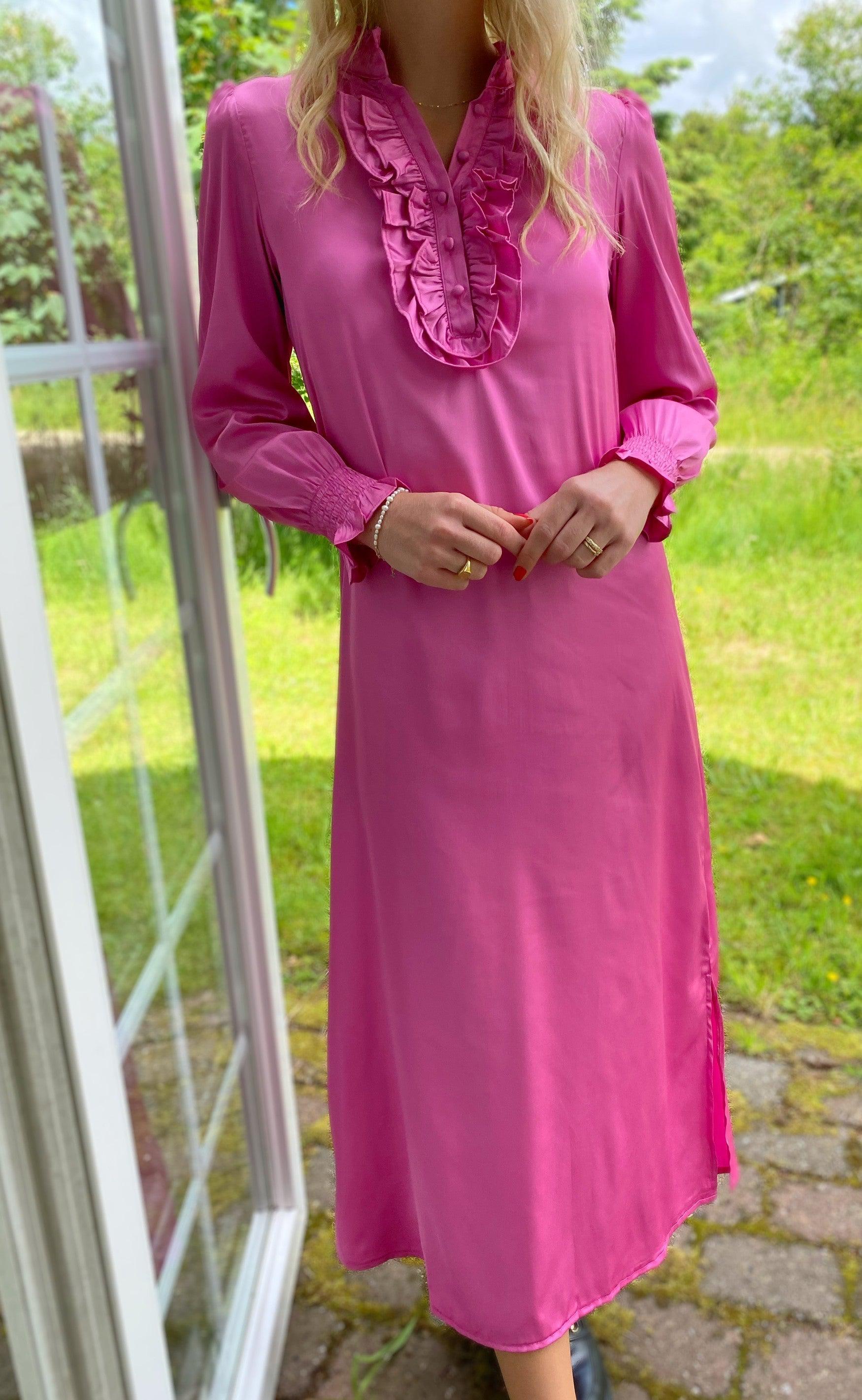 INA Copenhagen Kjole - Cami long - Pink