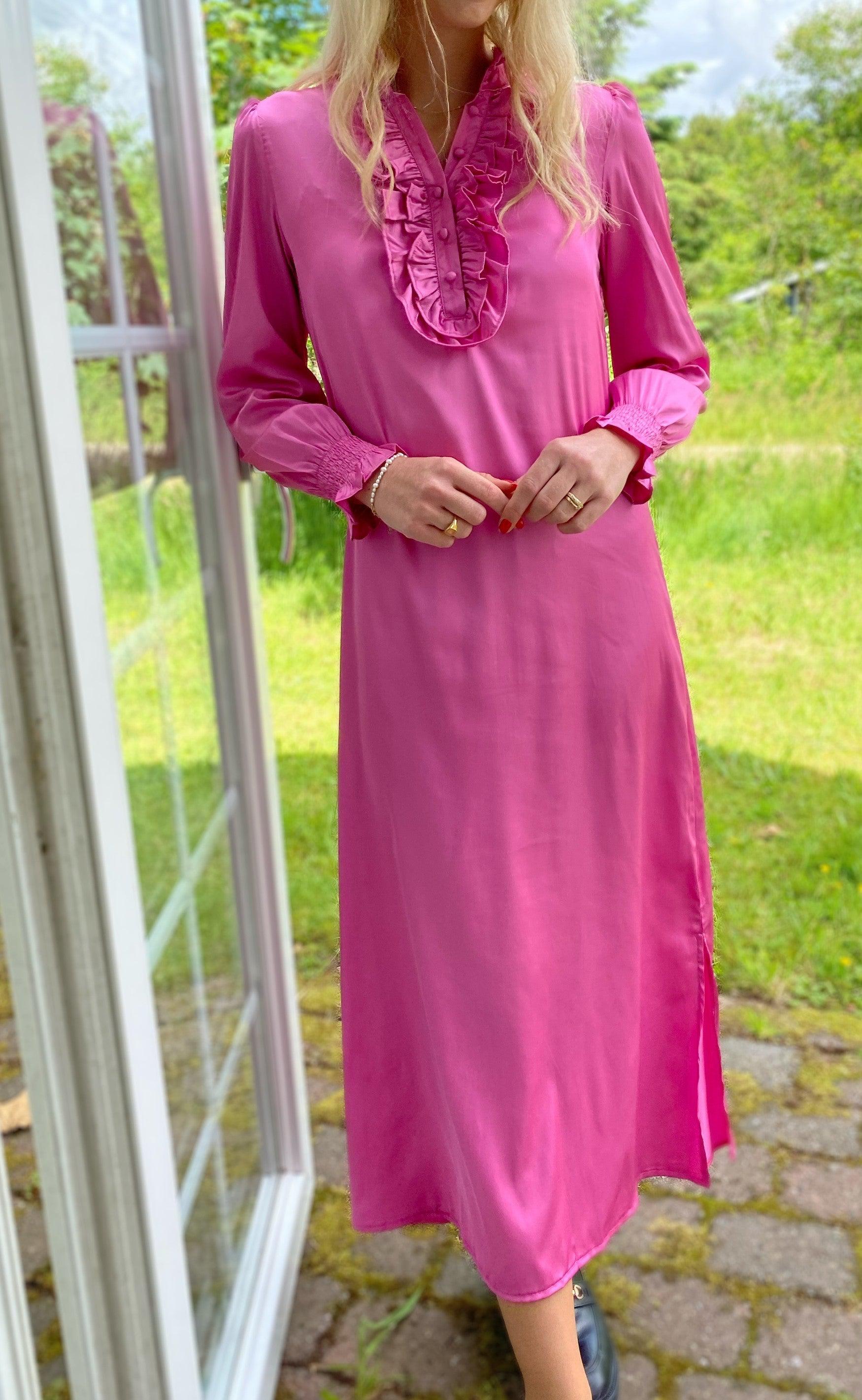 INA Copenhagen Kjole - Cami long - Pink