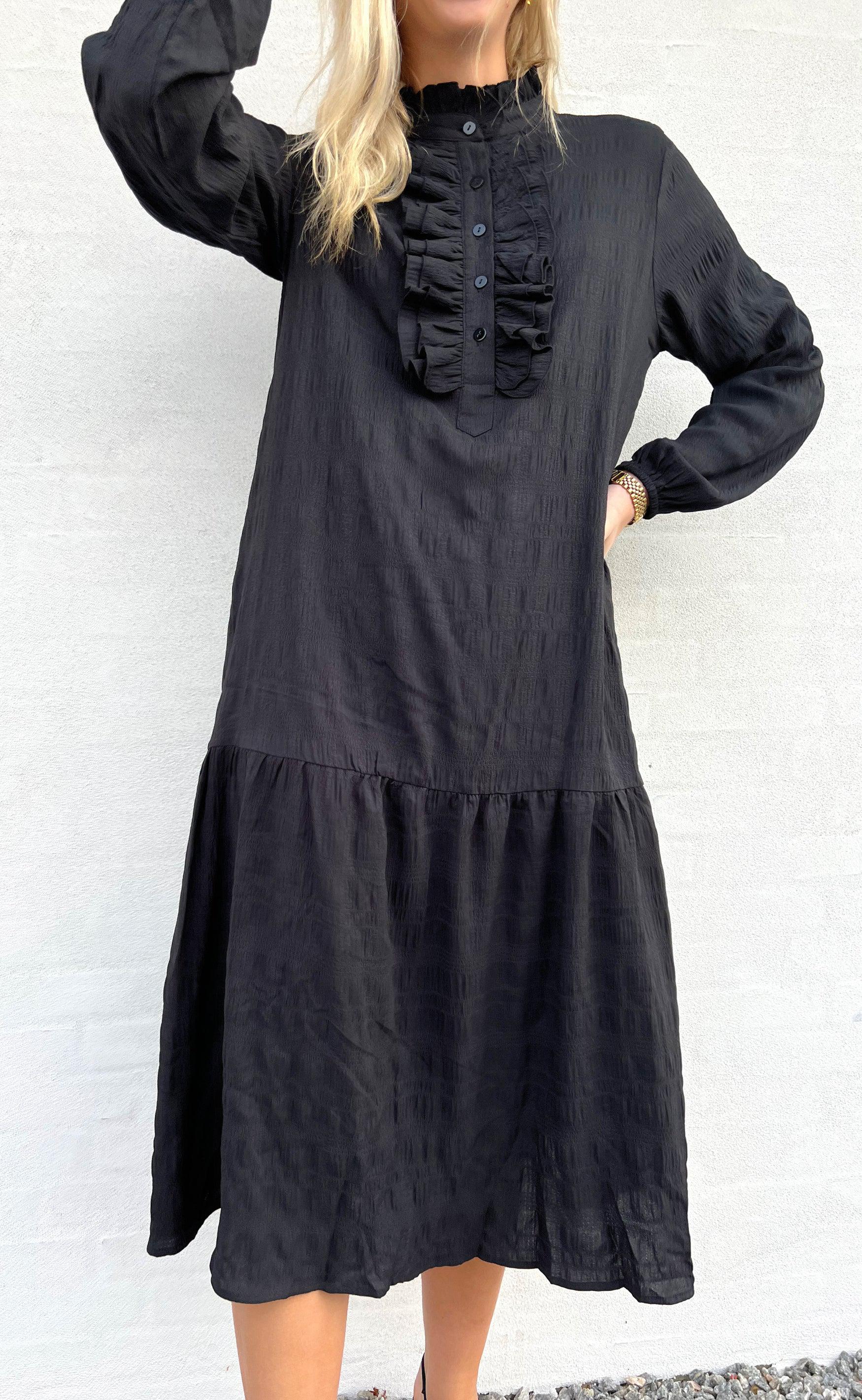 INA Copenhagen Kjole - Cecilia - Black