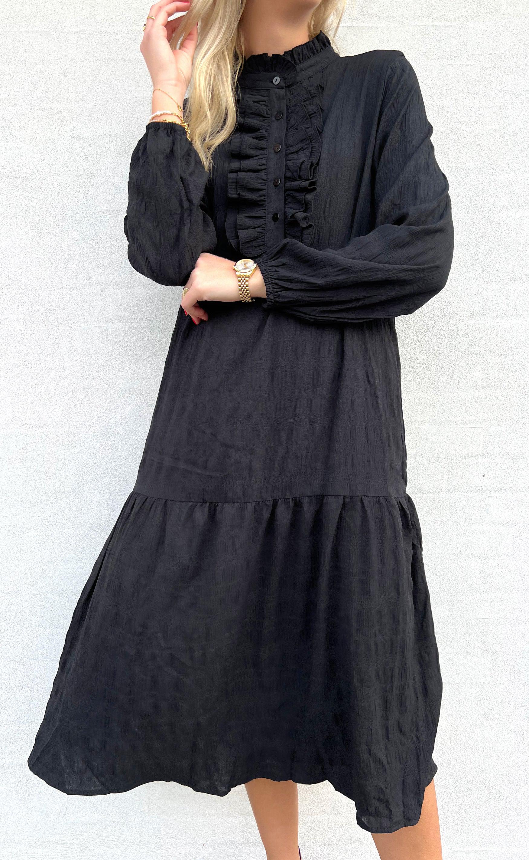 INA Copenhagen Kjole - Cecilia - Black