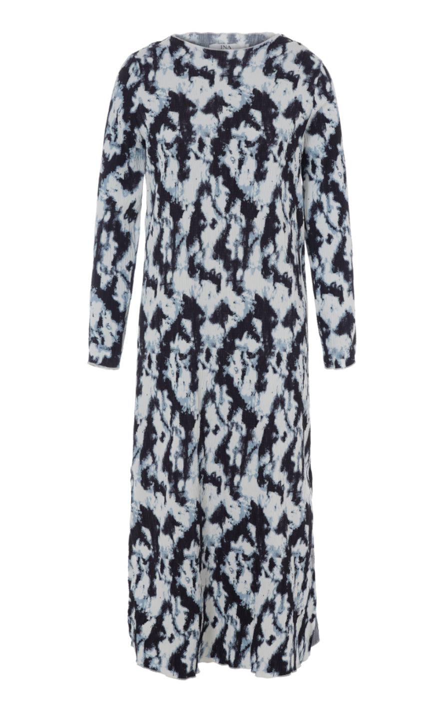 INA Copenhagen Kjole - Ditte - Dark Tie Dye