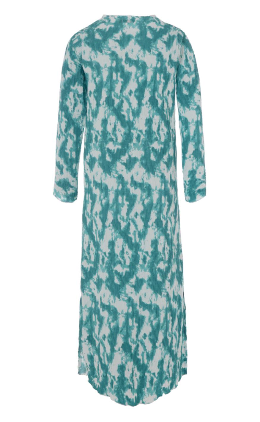 INA Copenhagen Kjole - Ditte - Green Tie Dye