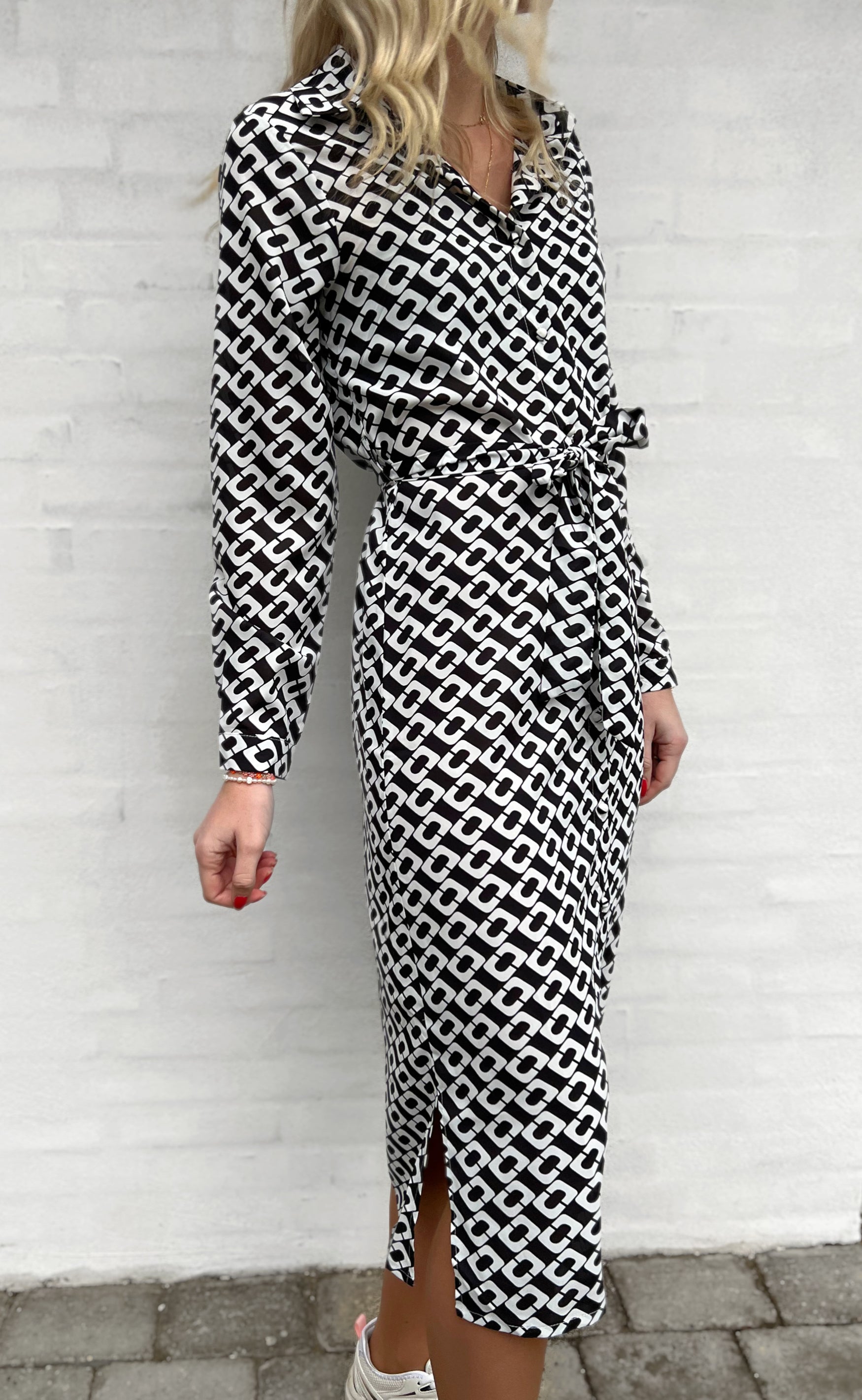 INA Copenhagen Kjole - Isa - Black Square