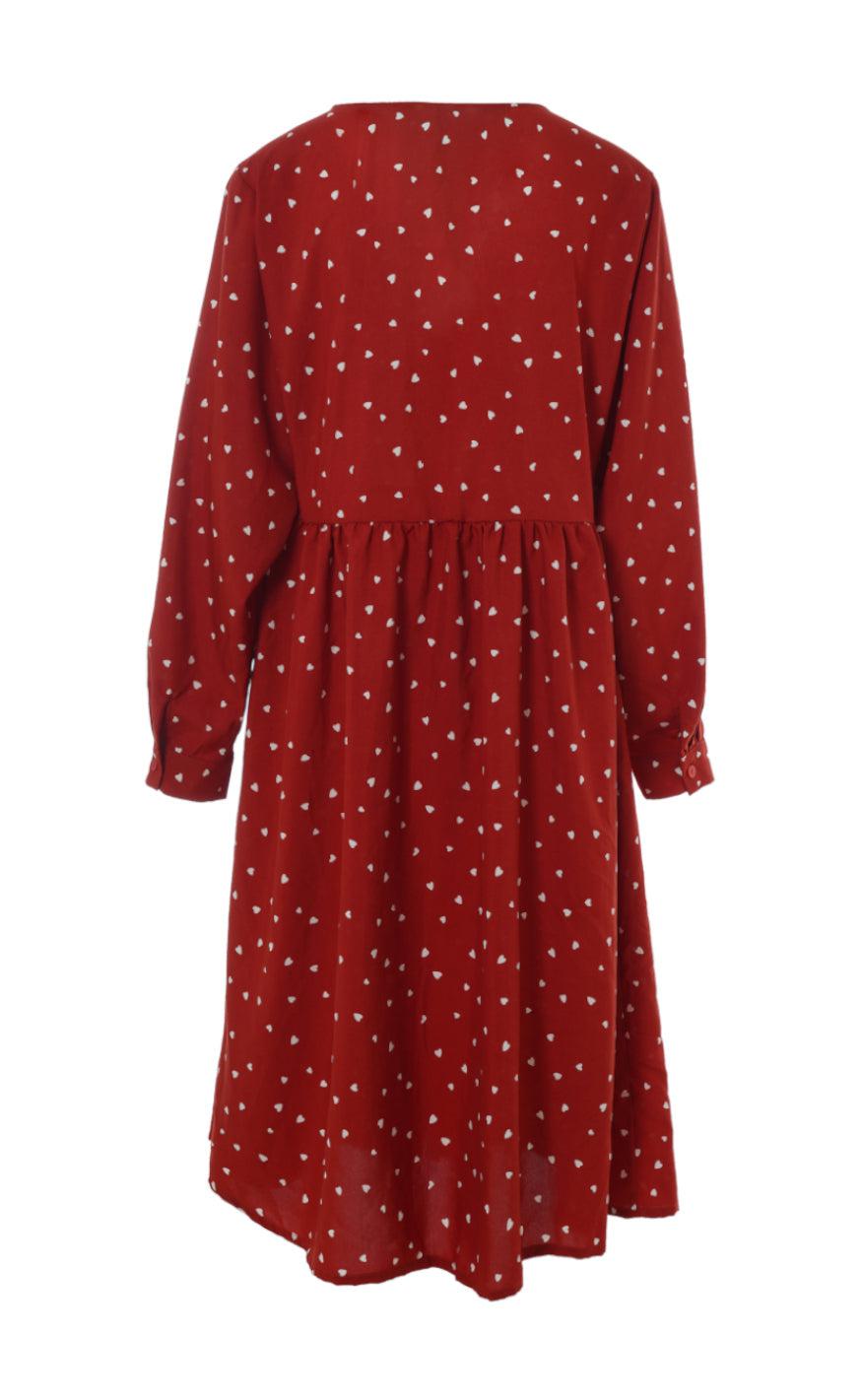INA Copenhagen Kjole - Kayla - Red Heart