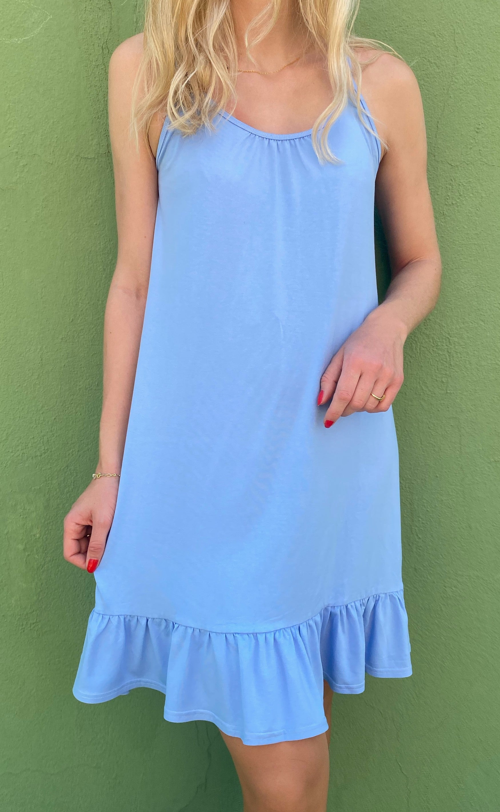 INA Copenhagen Kjole - Lara - Light Blue