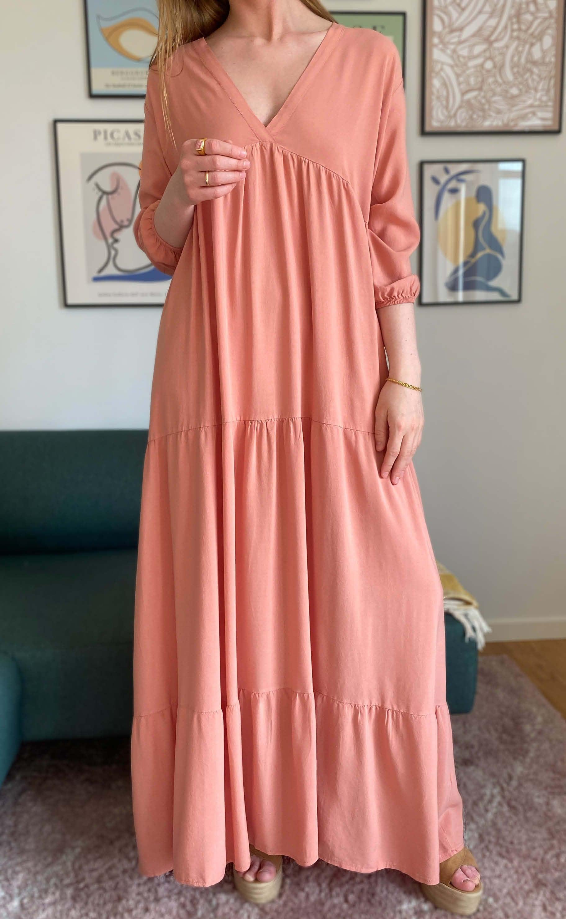 INA Copenhagen Kjole - Laura - Dusty Rose