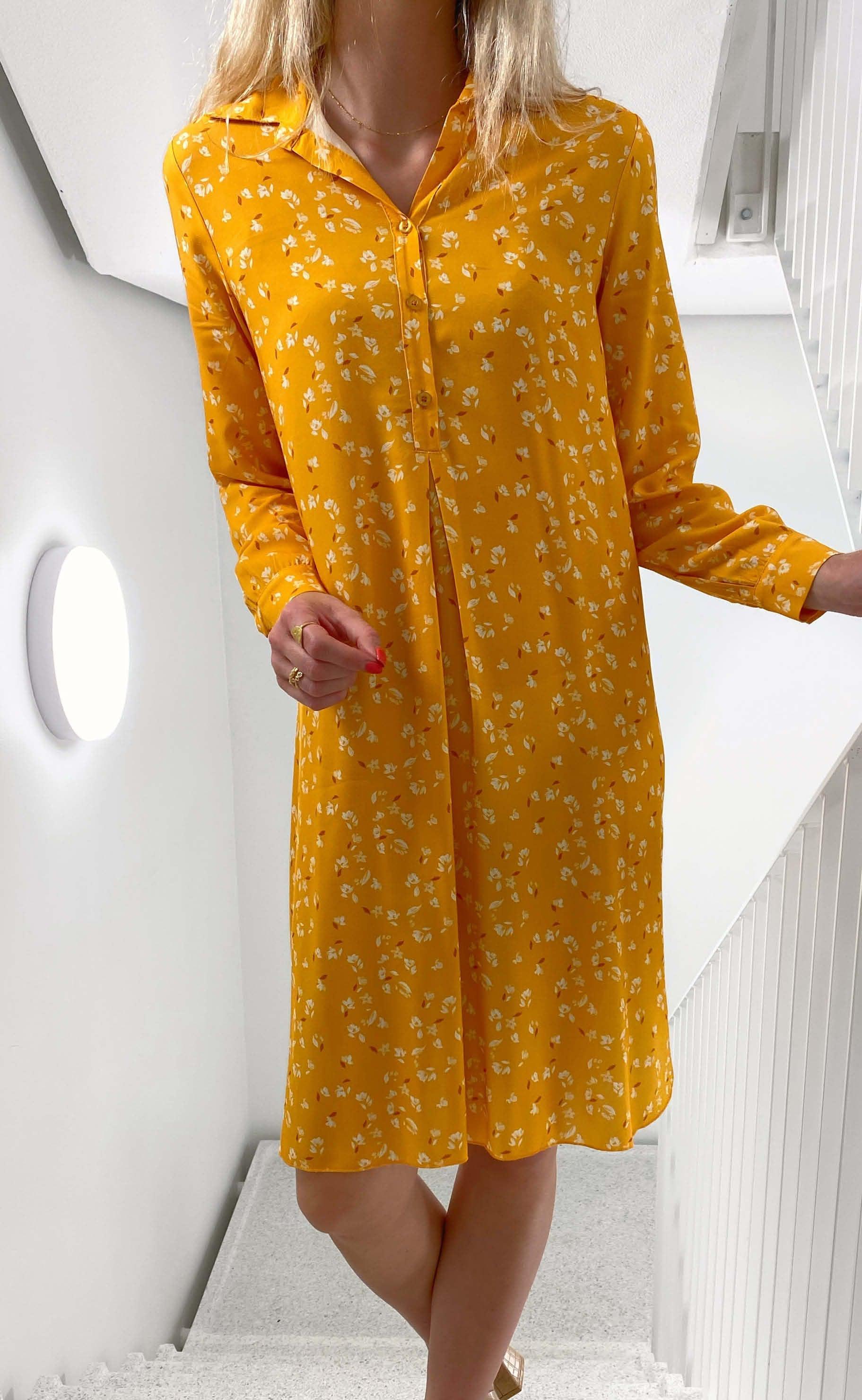 INA Copenhagen Kjole - Lilli - Golden Flower