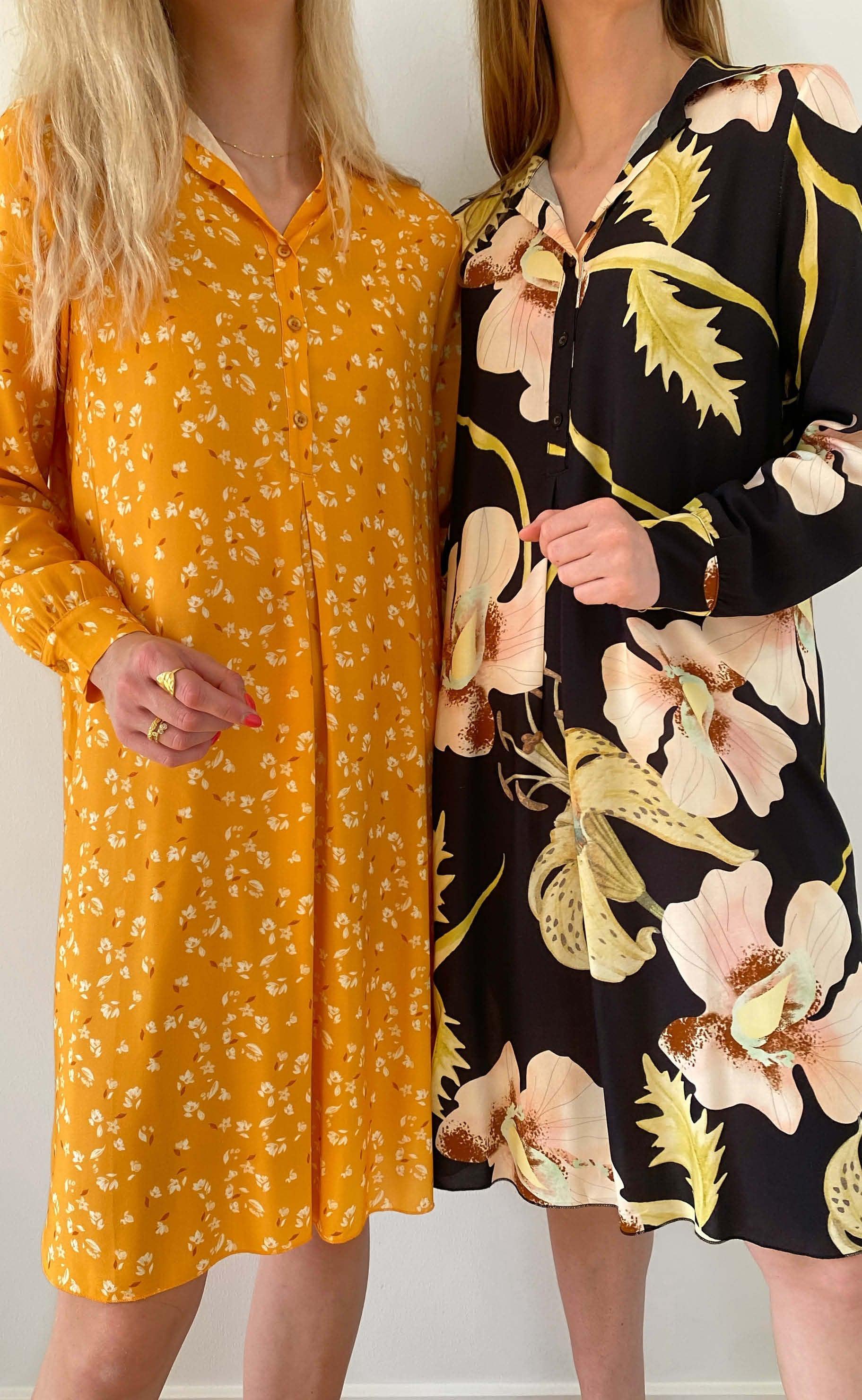 INA Copenhagen Kjole - Lilli - Golden Flower