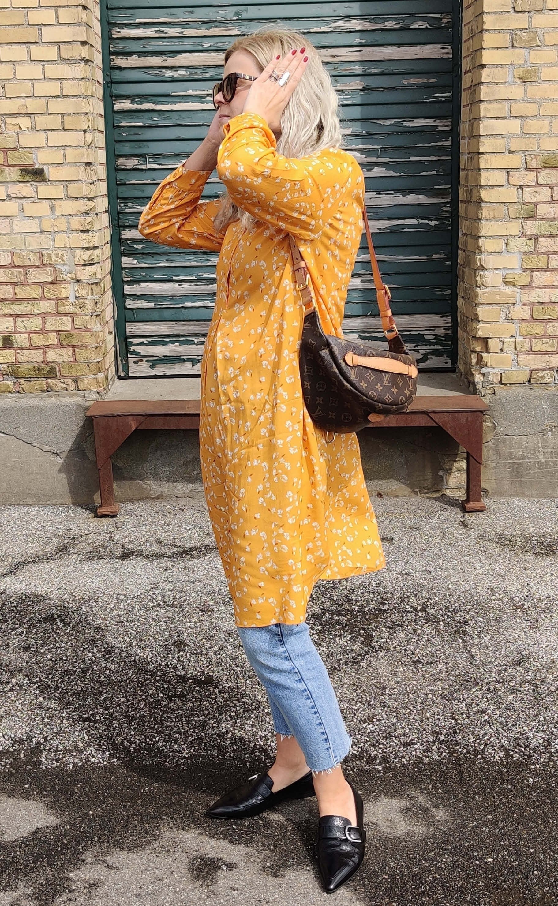 INA Copenhagen Kjole - Lilli - Golden Flower