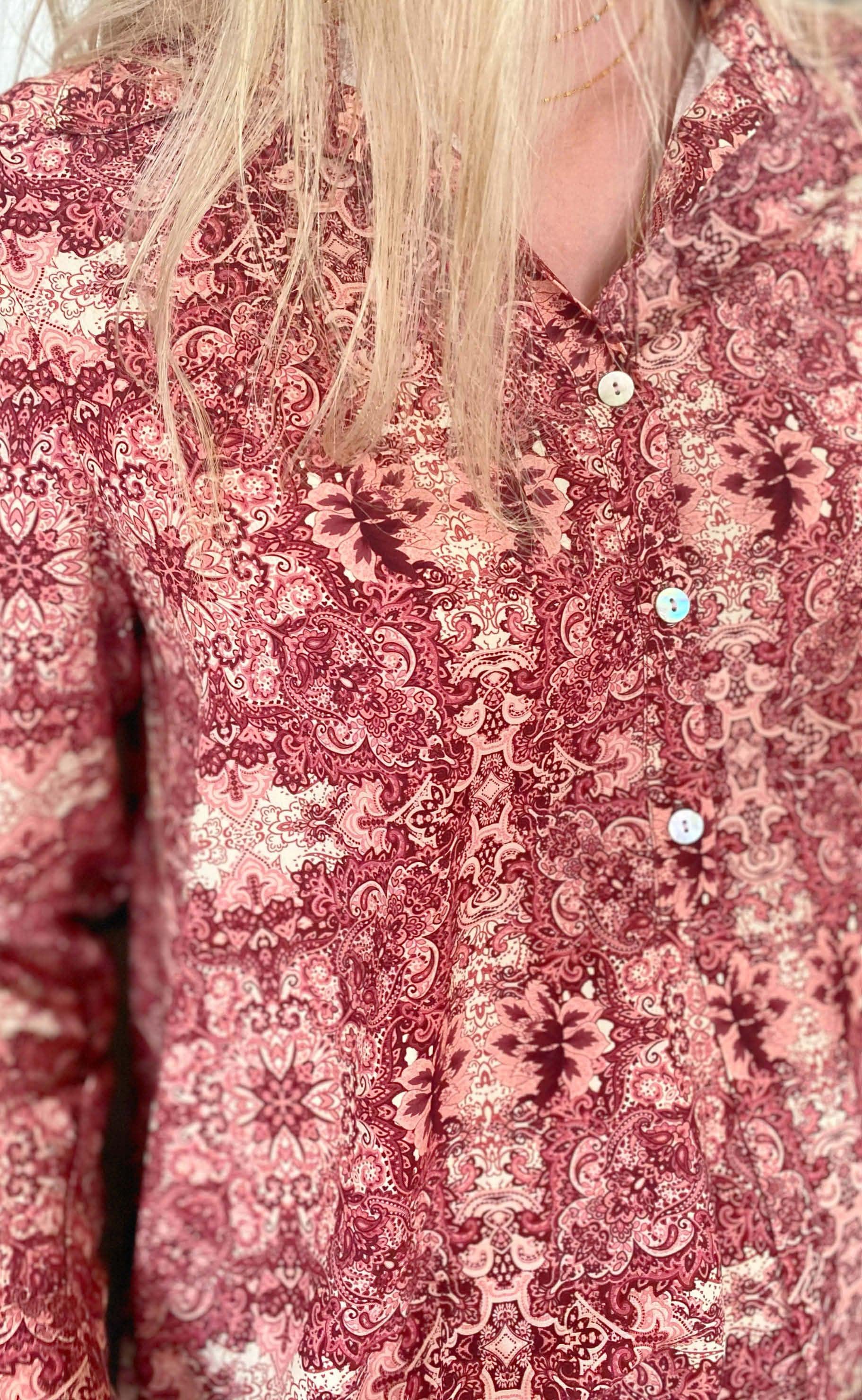 INA Copenhagen Kjole - Lilli - Red Mix