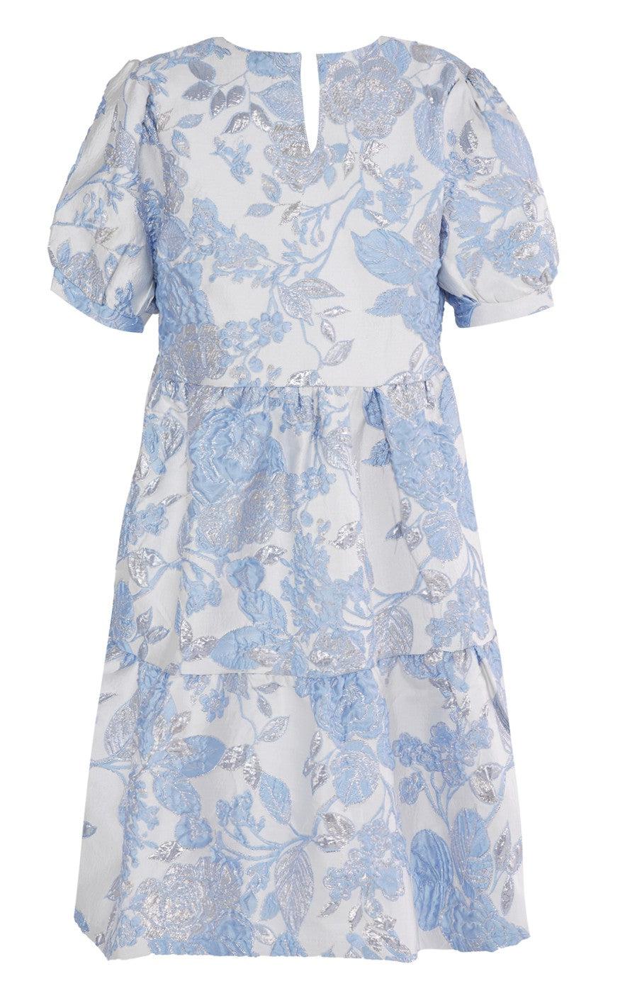 INA Copenhagen Kjole - Melanie - Blue w. Lurex