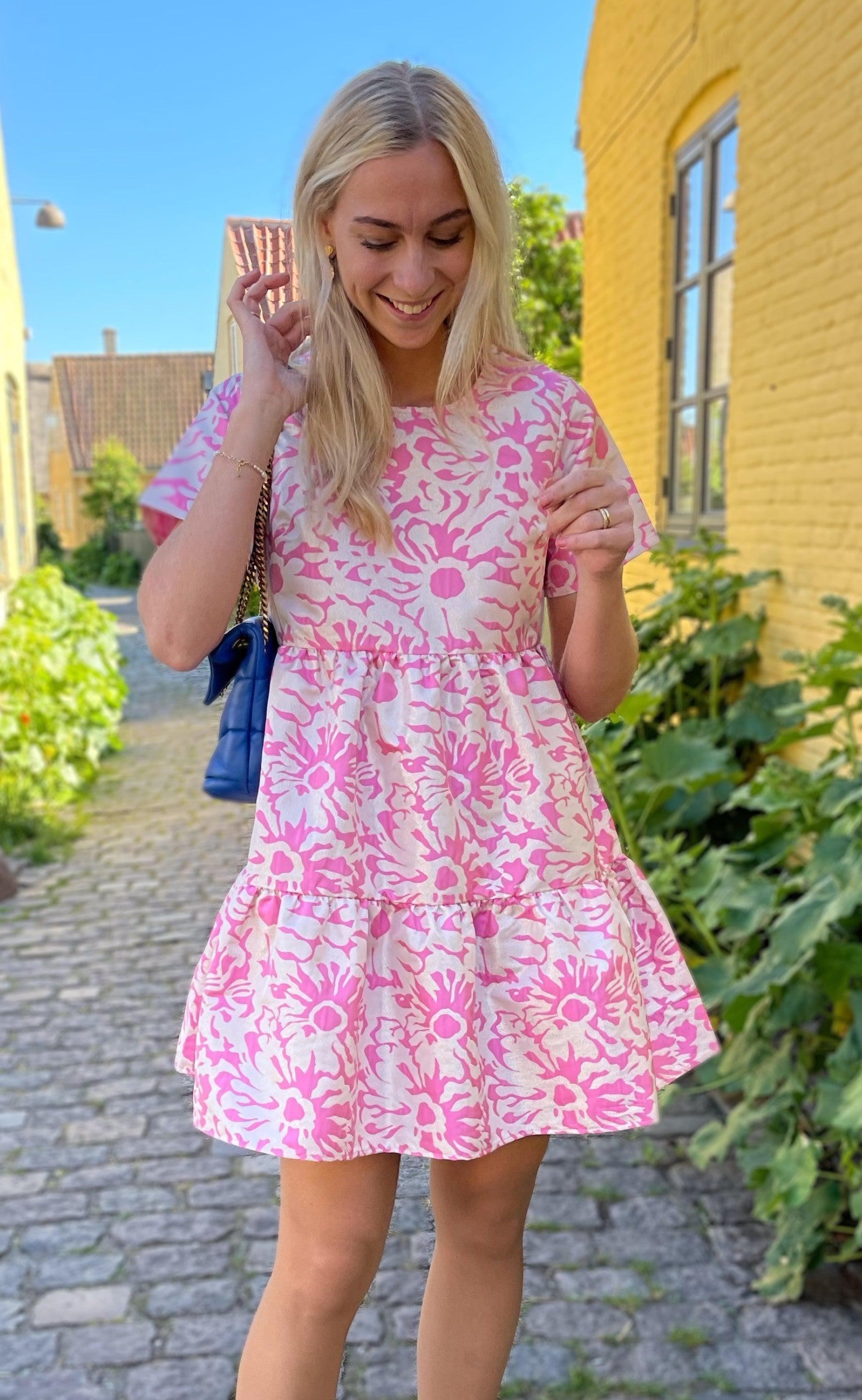 INA Copenhagen Kjole - Melanie - Pink / Glitter