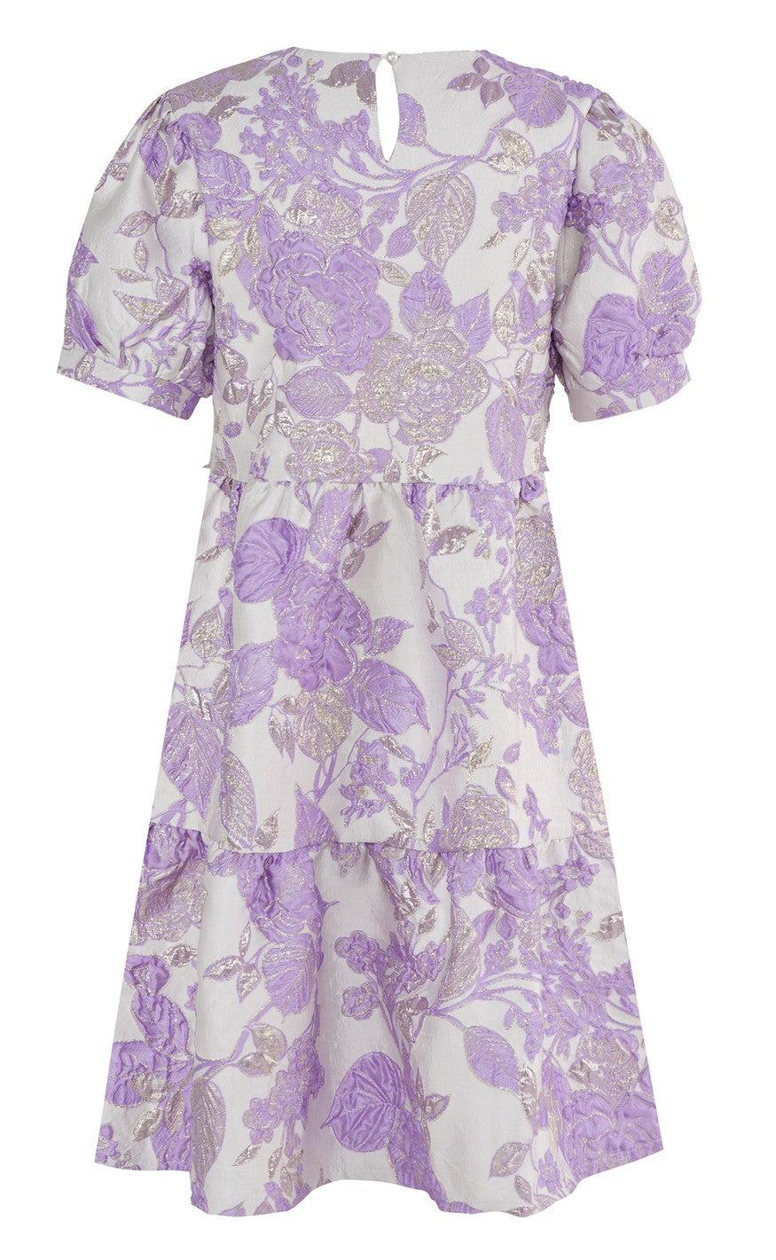 INA Copenhagen Kjole - Melanie - Purple w. Lurex