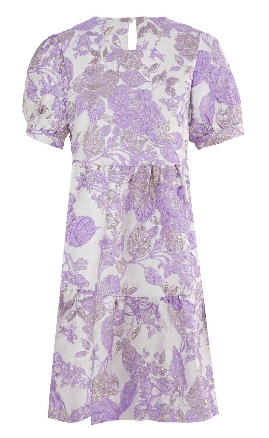 INA Copenhagen Kjole - Melanie - Purple w. Lurex