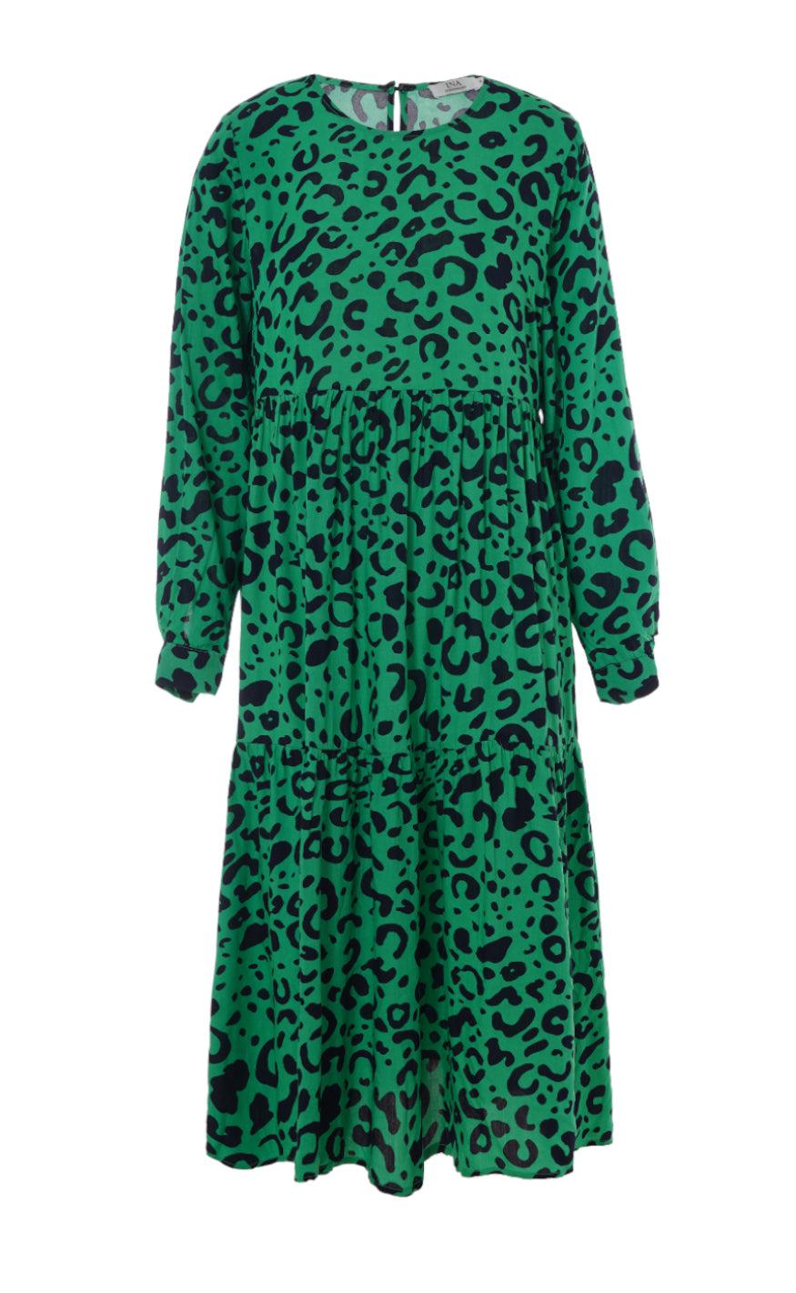 INA Copenhagen Kjole - Milan - Graphic Leopard
