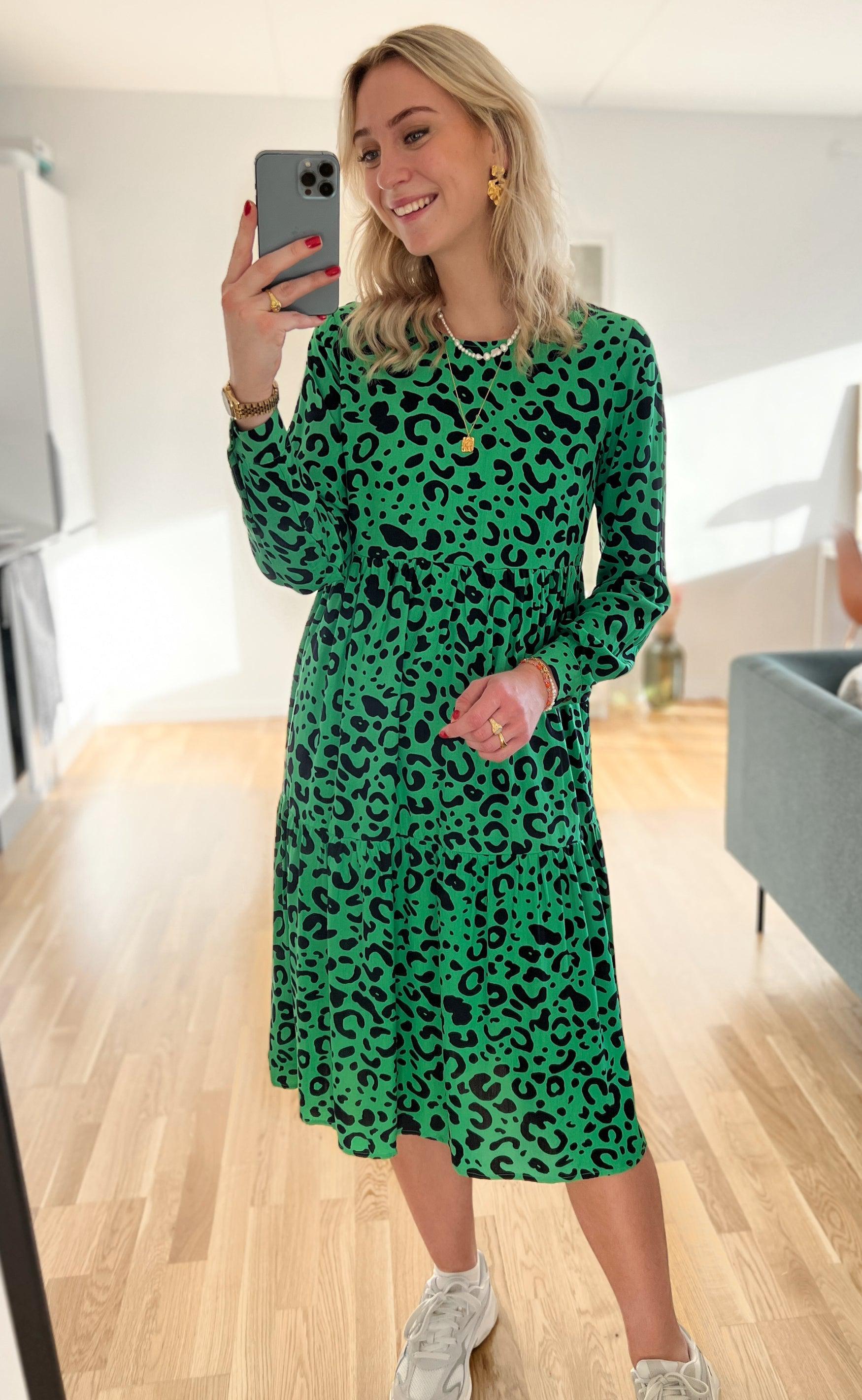 INA Copenhagen Kjole - Milan - Graphic Leopard