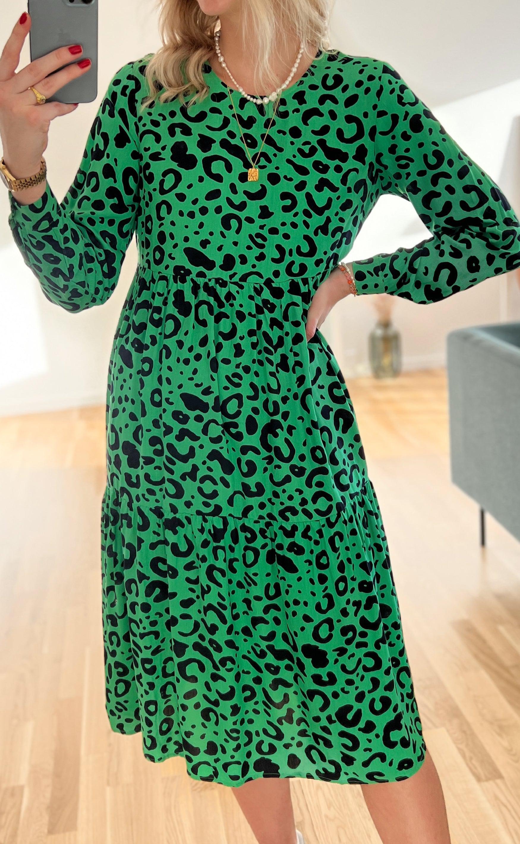 INA Copenhagen Kjole - Milan - Graphic Leopard