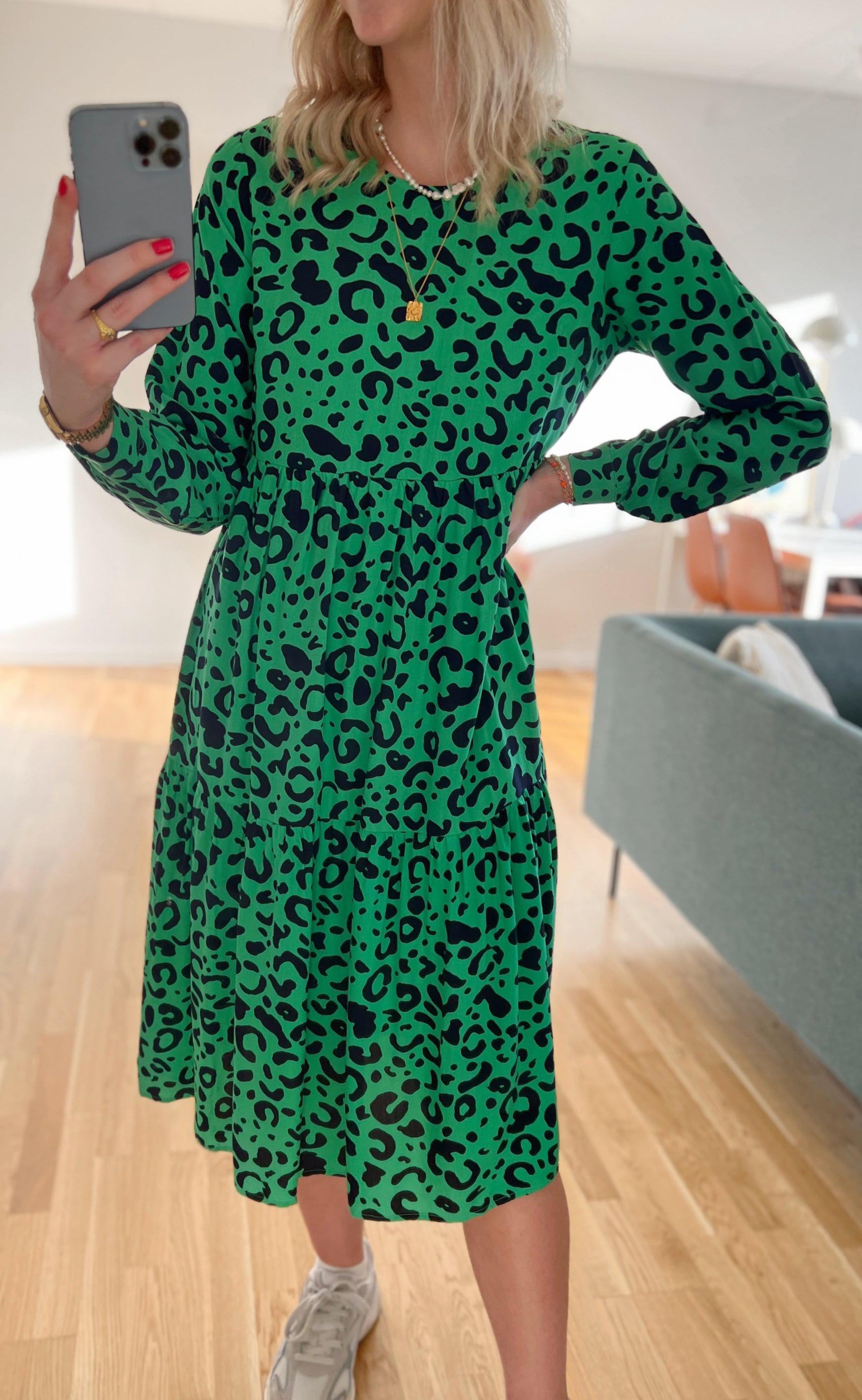 INA Copenhagen Kjole - Milan - Graphic Leopard