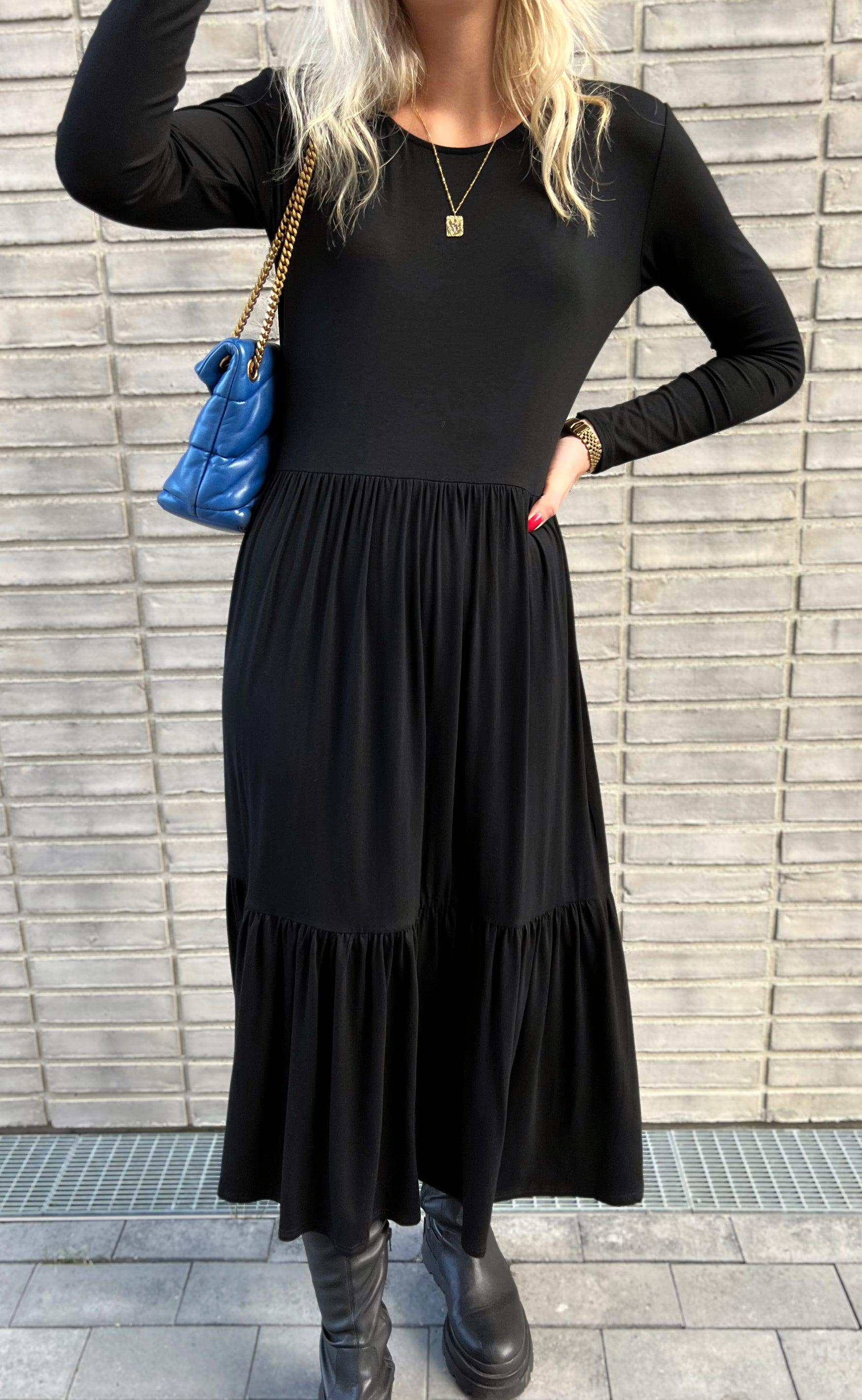 INA Copenhagen Kjole - Milla - Black