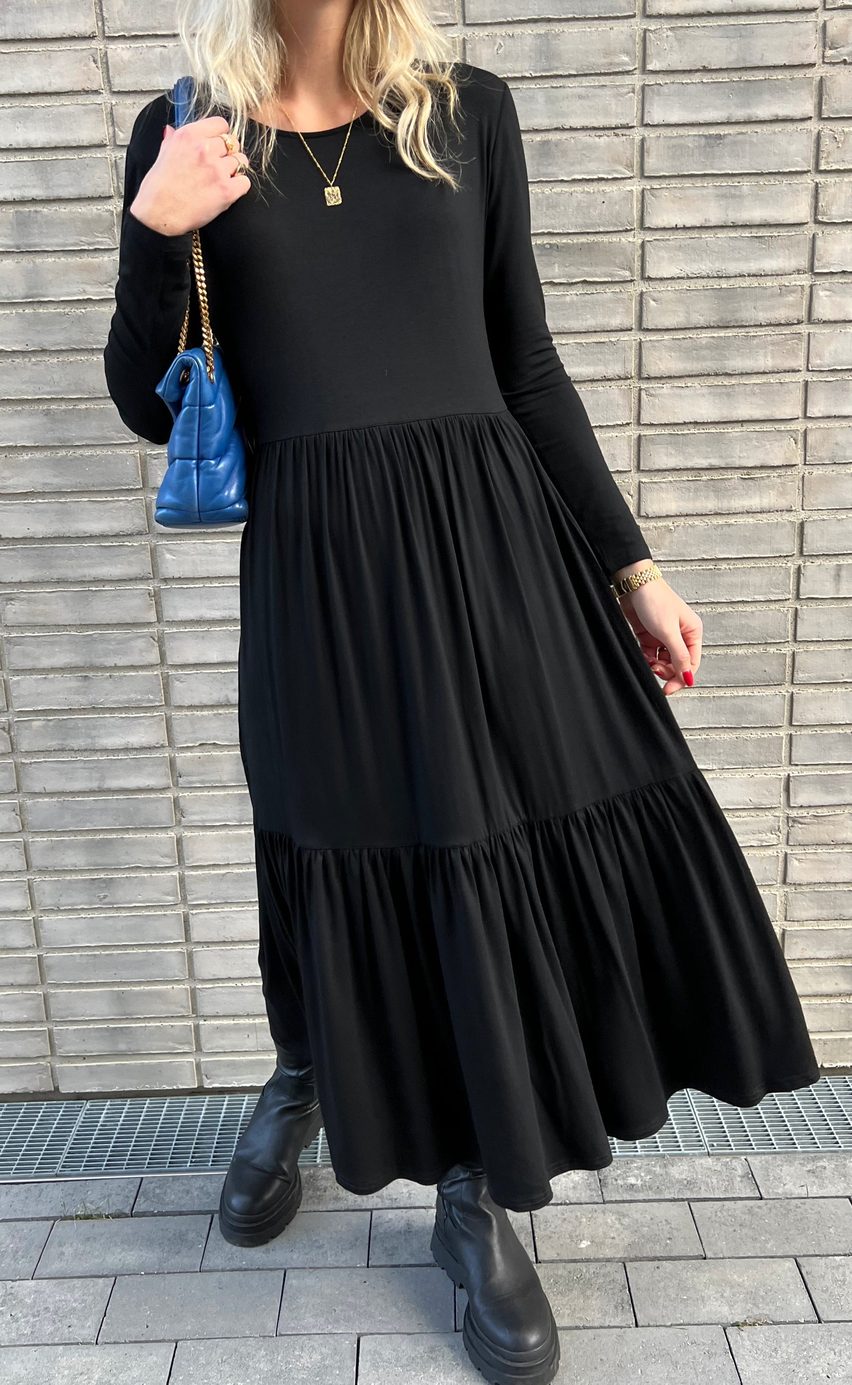 INA Copenhagen Kjole - Milla - Black