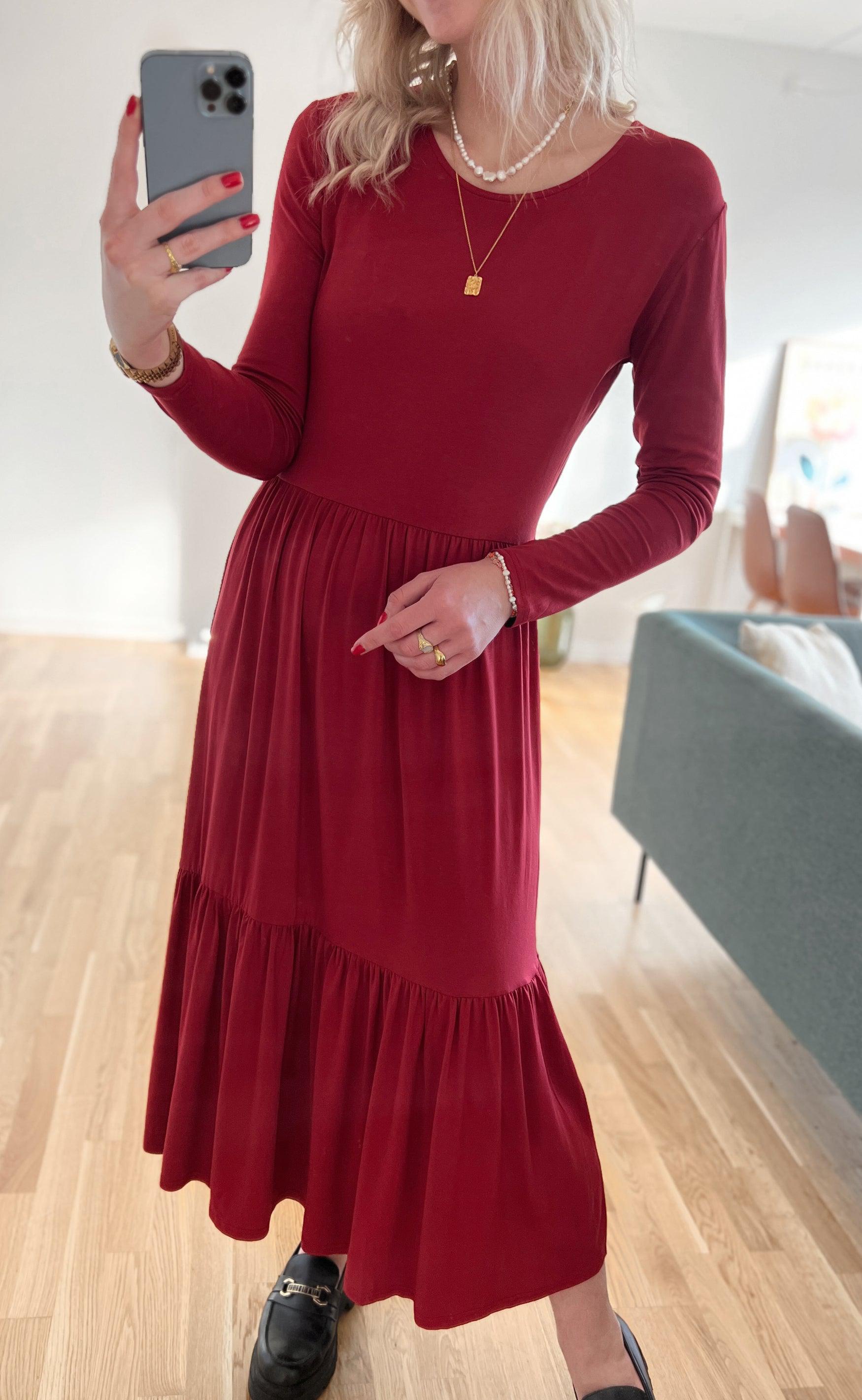 INA Copenhagen Kjole - Milla - Wine