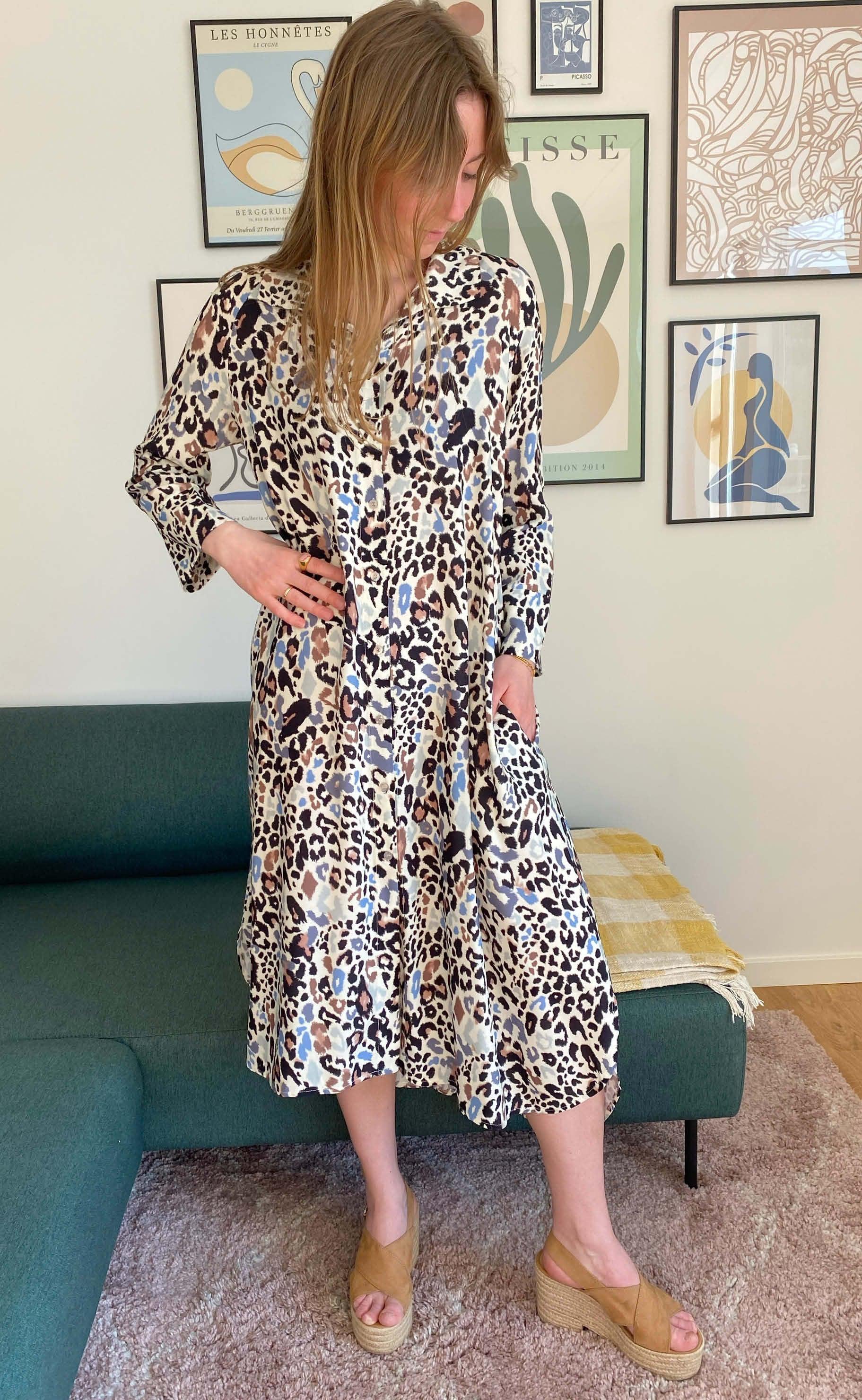 INA Copenhagen Kjole - Molly - Animated Leo