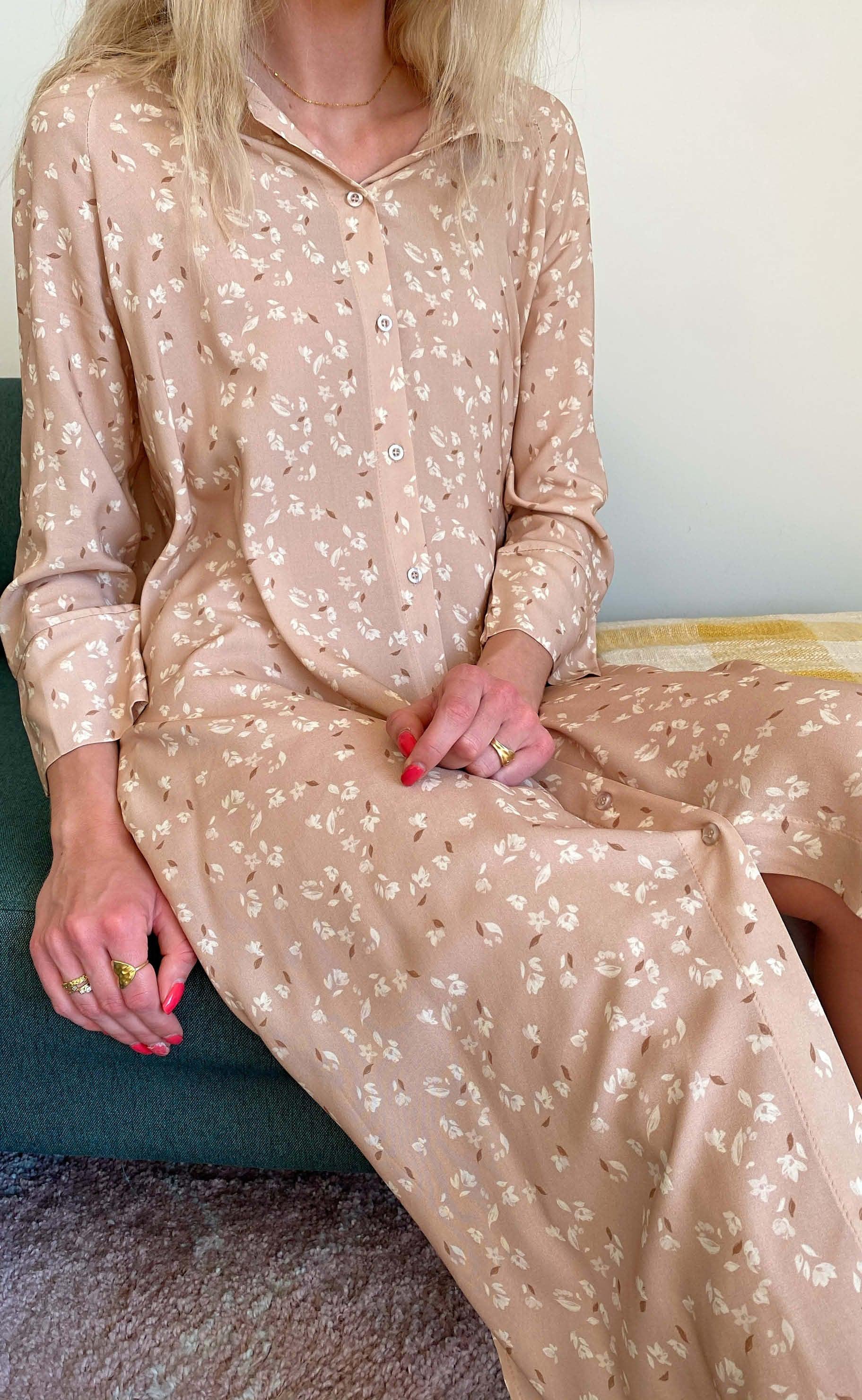 INA Copenhagen Kjole - Molly - Nude Flower