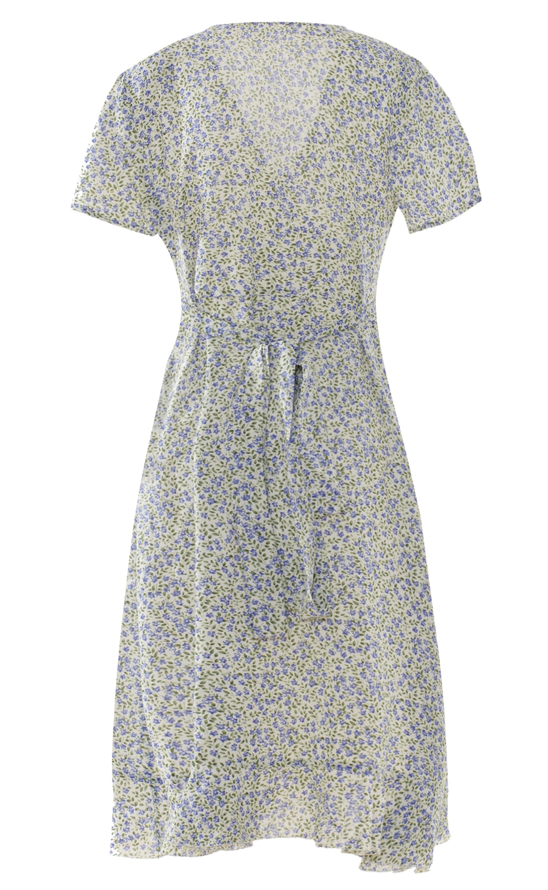 INA Copenhagen Kjole - Nora - Blue Flower