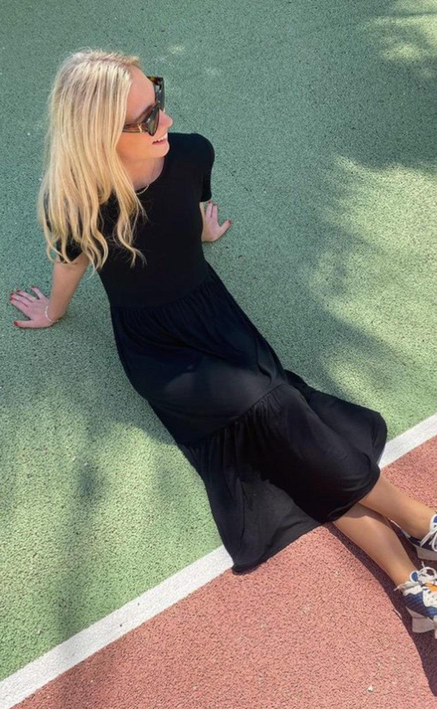 INA Copenhagen Kjole - Soffi - Black