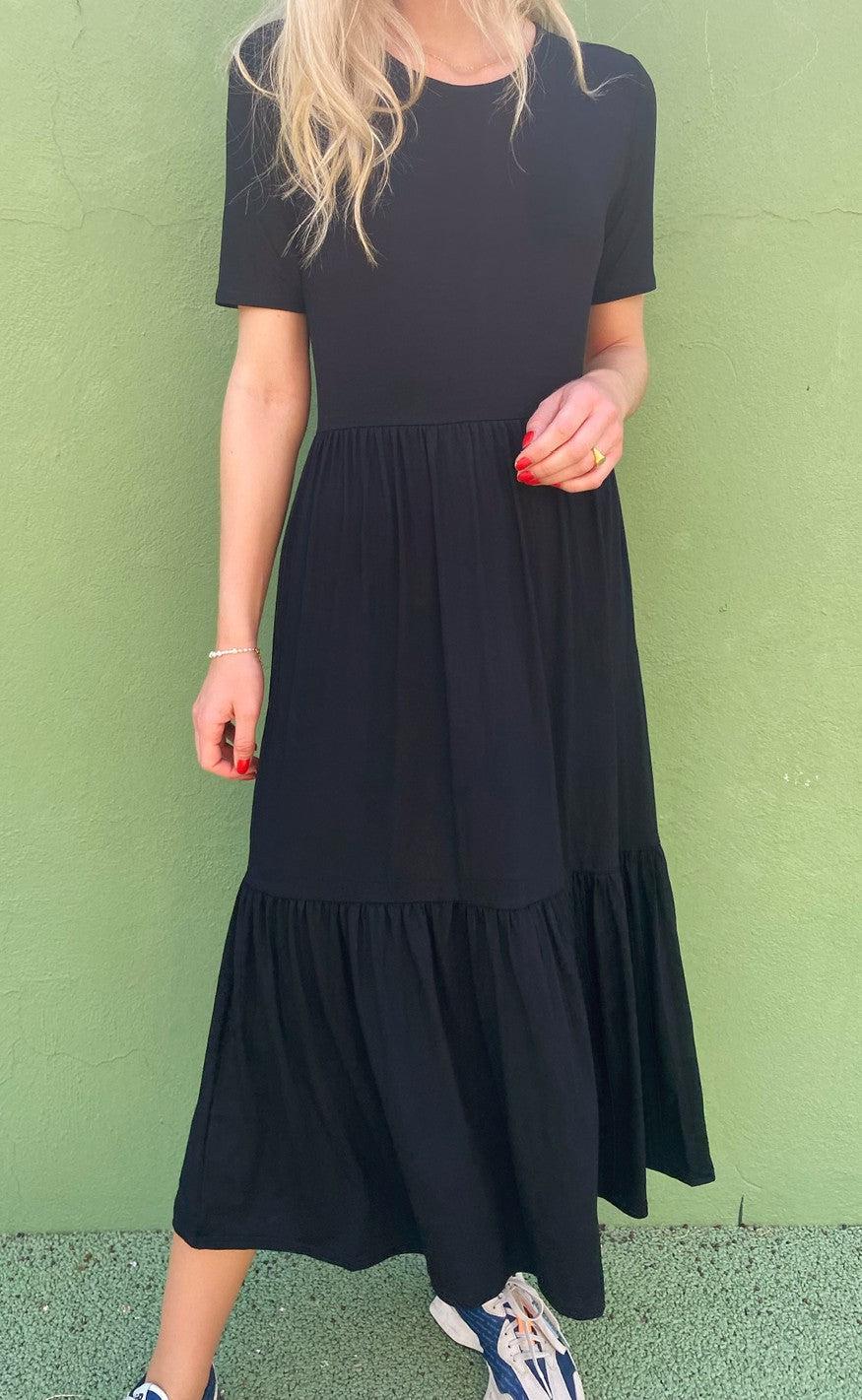INA Copenhagen Kjole - Soffi - Black