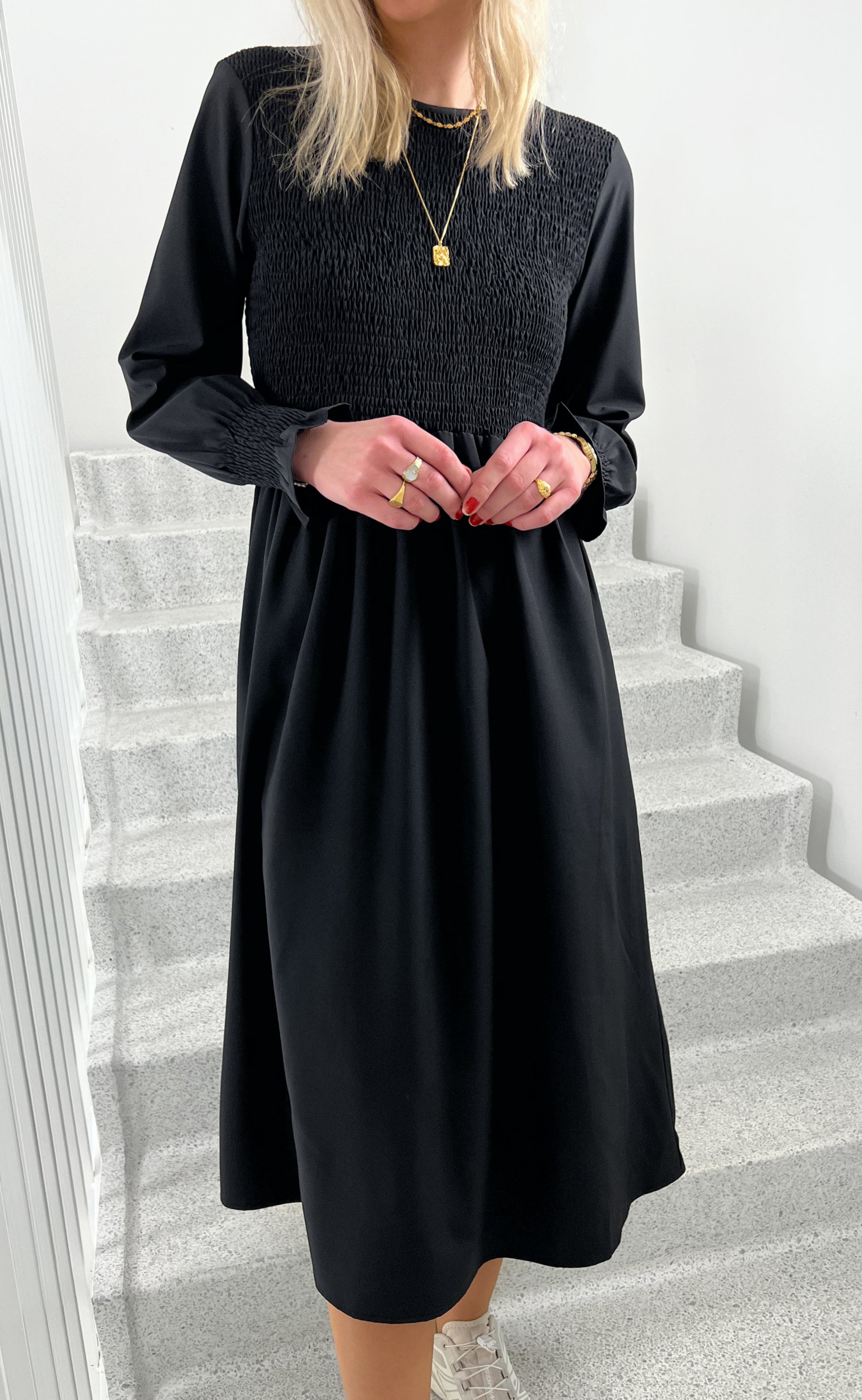 INA Copenhagen Kjole - Veronica - Black